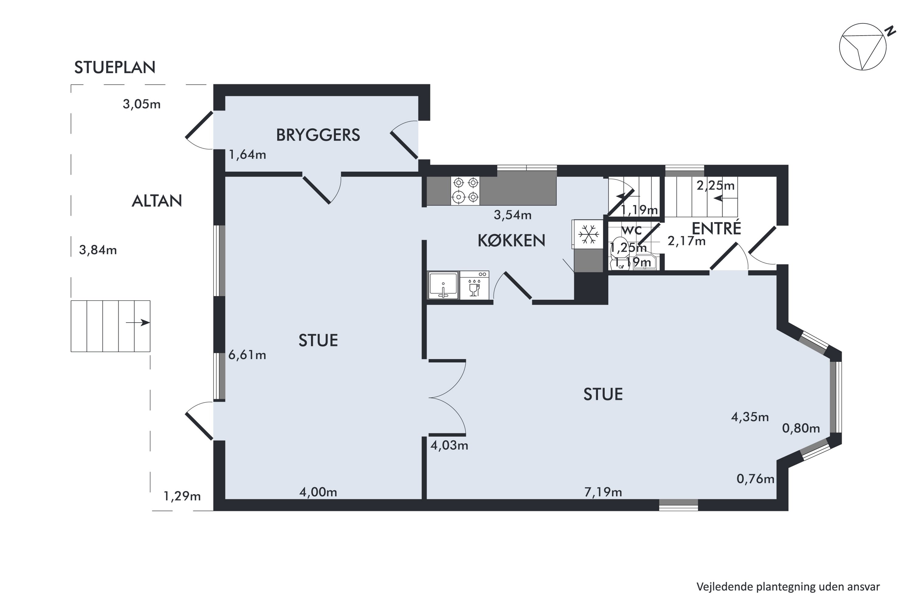 Plantegninger billede af Refshammervej 12, 7900 Nykøbing M