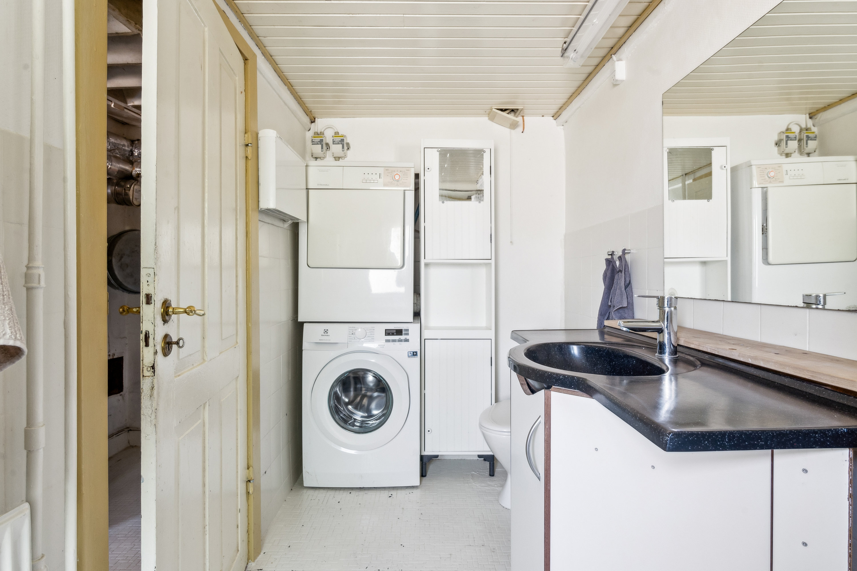 Fremhævet badeværelse billede i fuldskærmstilstand. Billede af Skovbovej 52, Krogen, 9500 Hobro