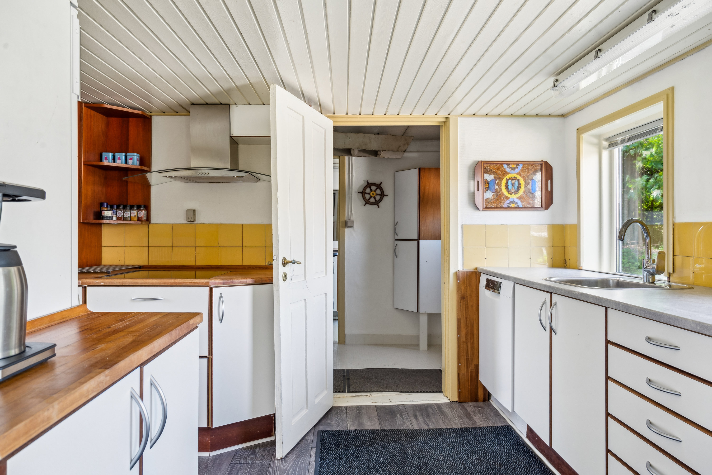 Fremhævet køkken billede i fuldskærmstilstand. Billede af Skovbovej 52, Krogen, 9500 Hobro