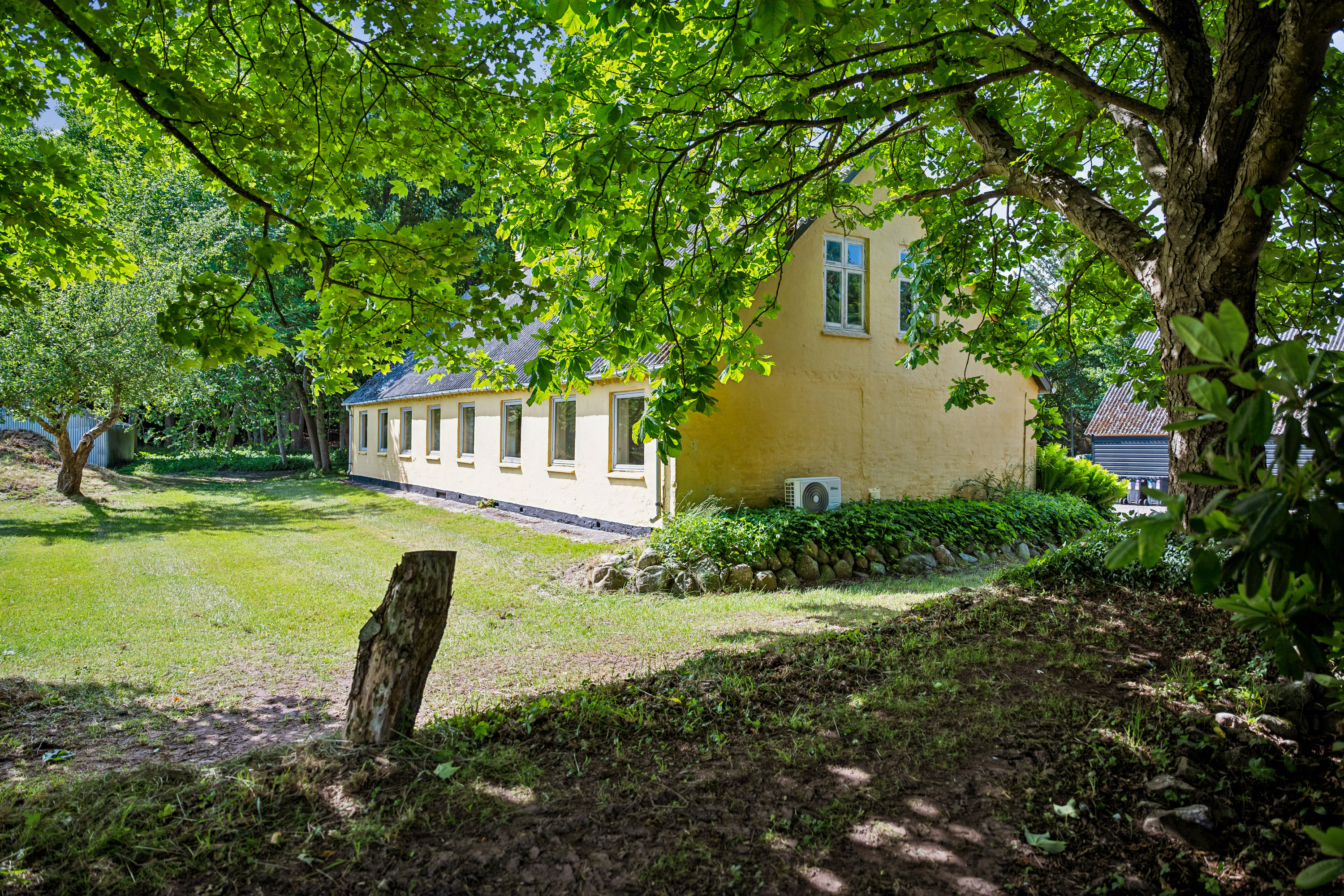 Fremhævet have billede i fuldskærmstilstand. Billede af Skovbovej 52, Krogen, 9500 Hobro