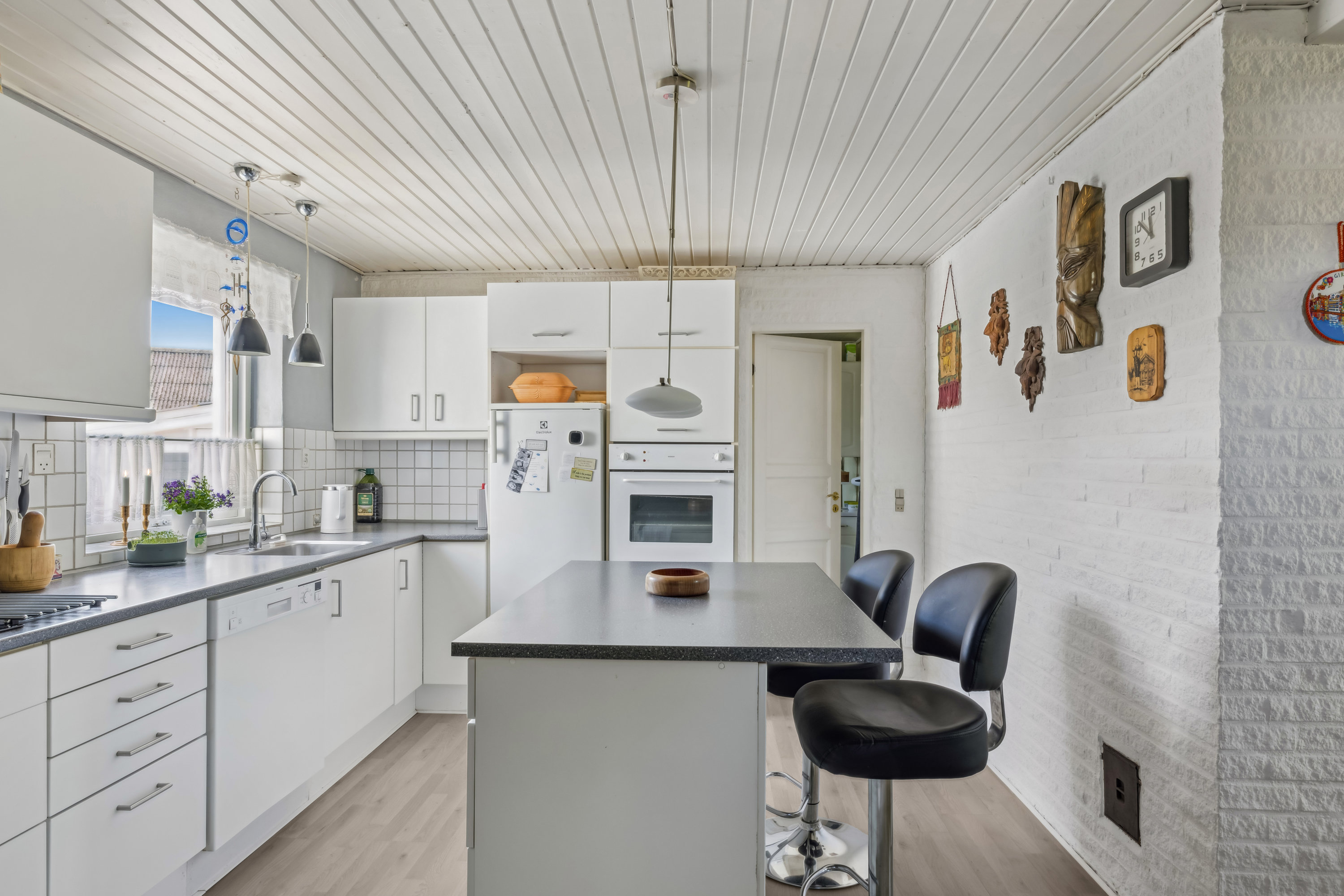 Fremhævet køkken billede i fuldskærmstilstand. Billede af Stokkebro 45, Gjerrild, 8500 Grenaa