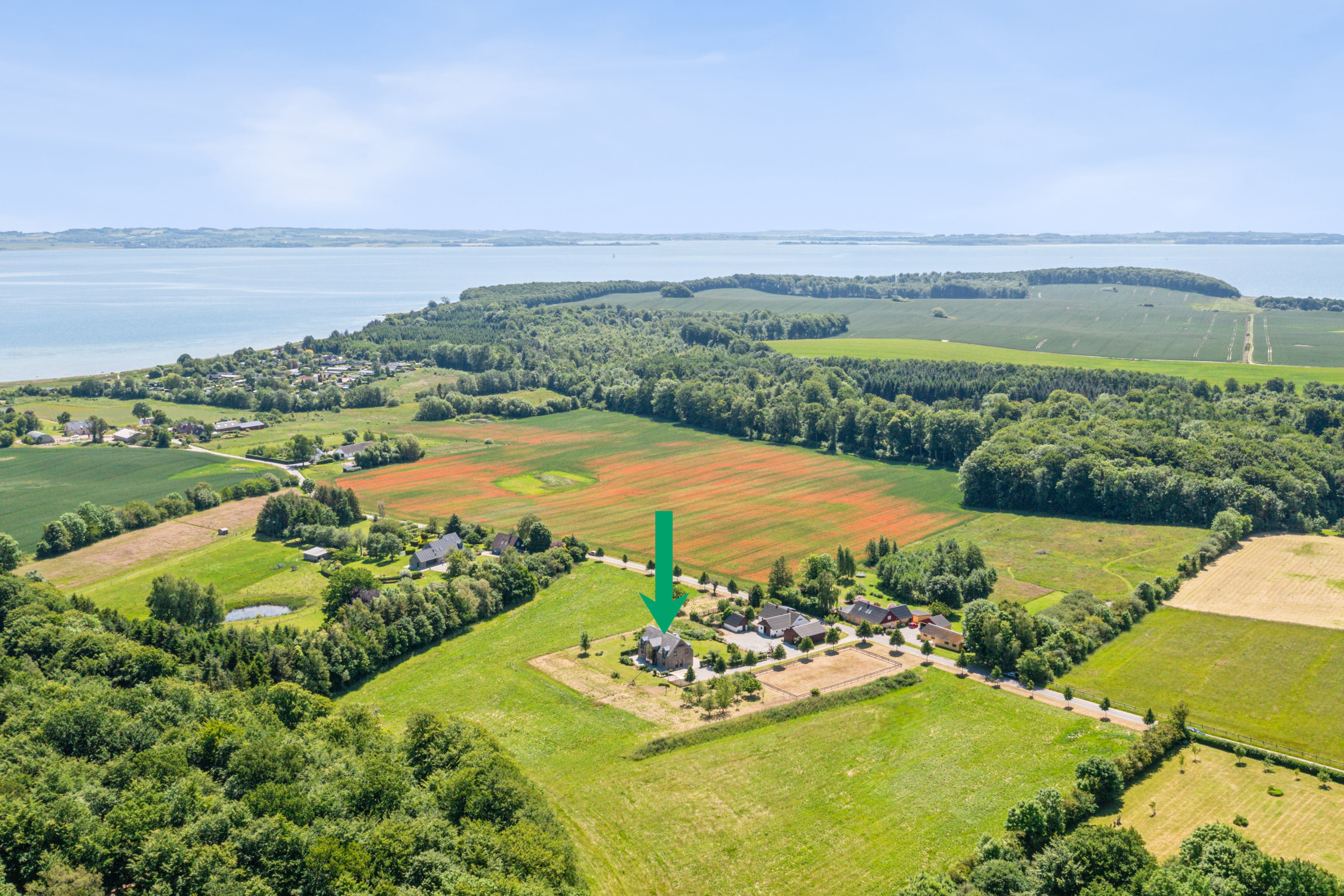 Fremhævet ejendom 1 billede i fuldskærmstilstand. Billede af Kaløvej 61, Eskerod, 8543 Hornslet