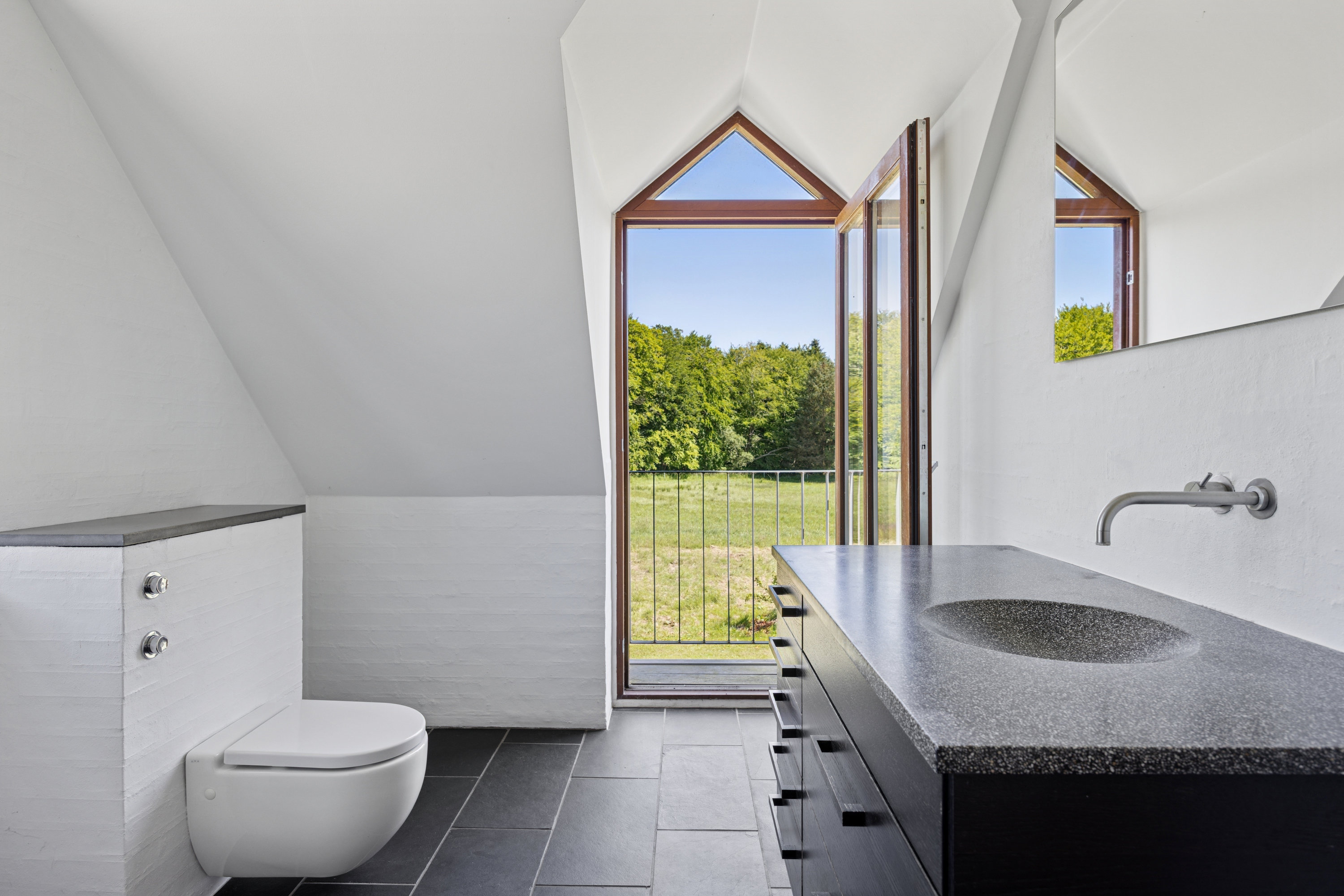 Fremhævet badeværelse billede i fuldskærmstilstand. Billede af Kaløvej 61, Eskerod, 8543 Hornslet