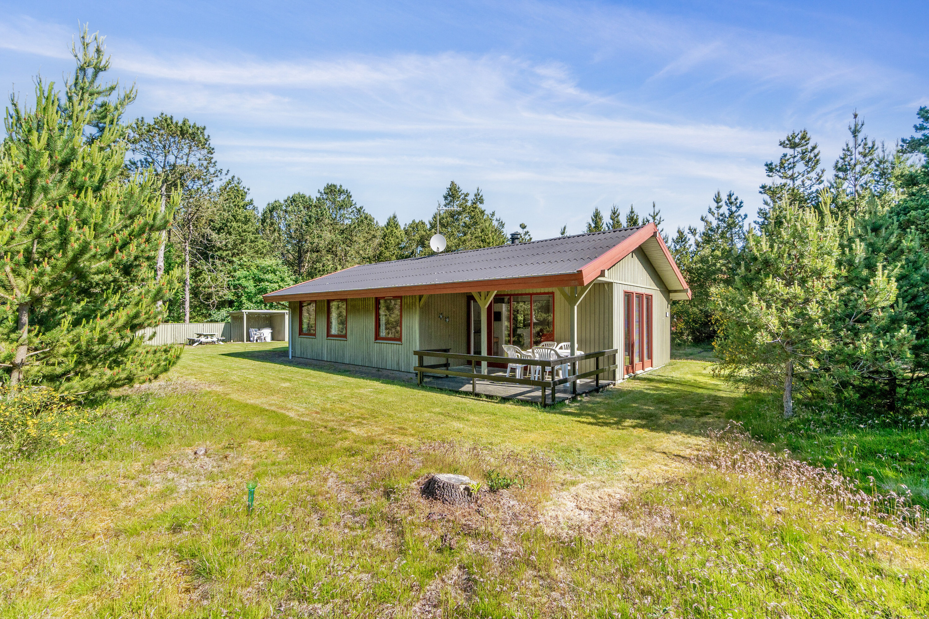 Fremhævet set fra haven billede i fuldskærmstilstand. Billede af Hedevej 39, Agger, 7770 Vestervig