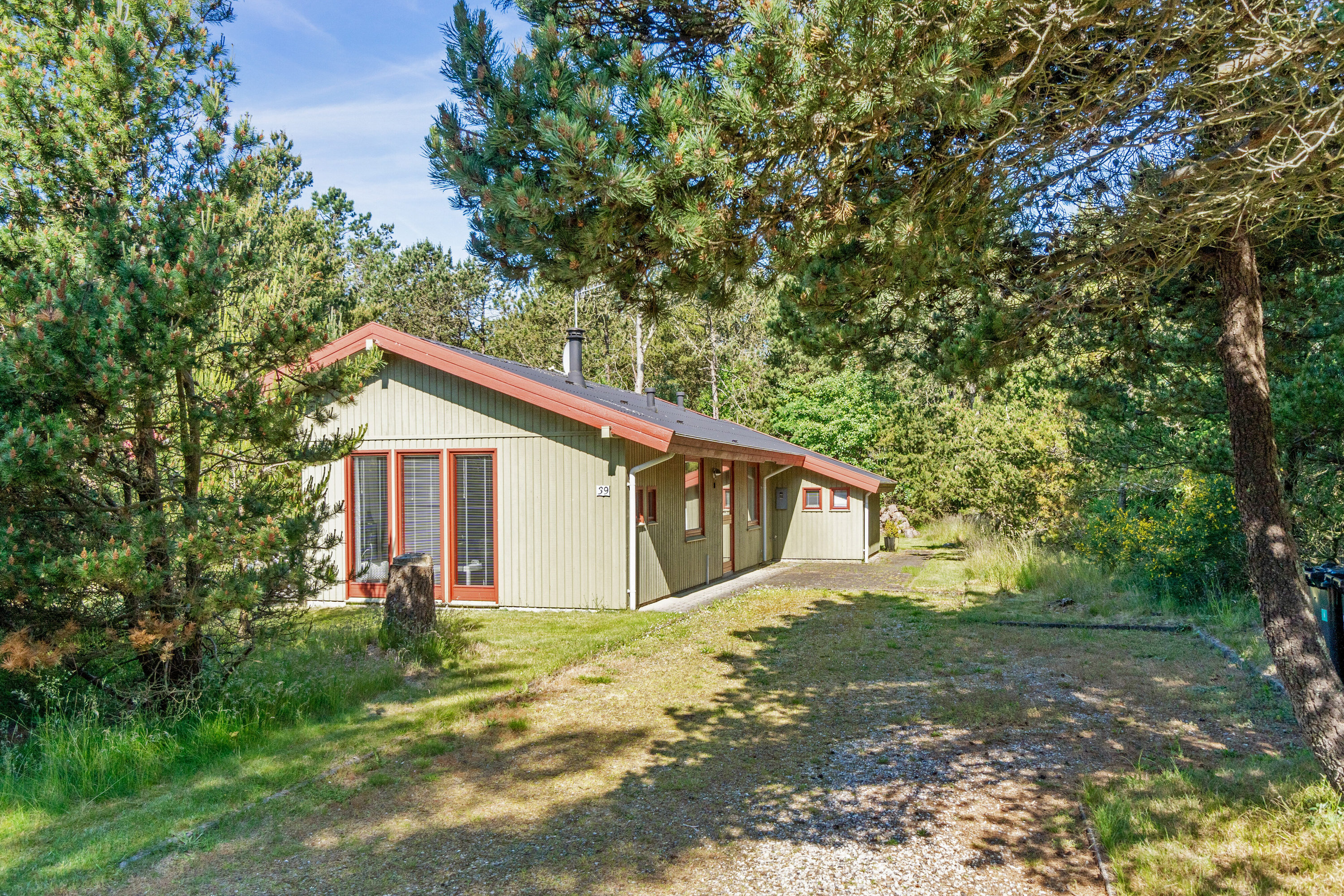 Miniaturebillede 2: set fra vejen. Billede af Hedevej 39, Agger, 7770 Vestervig