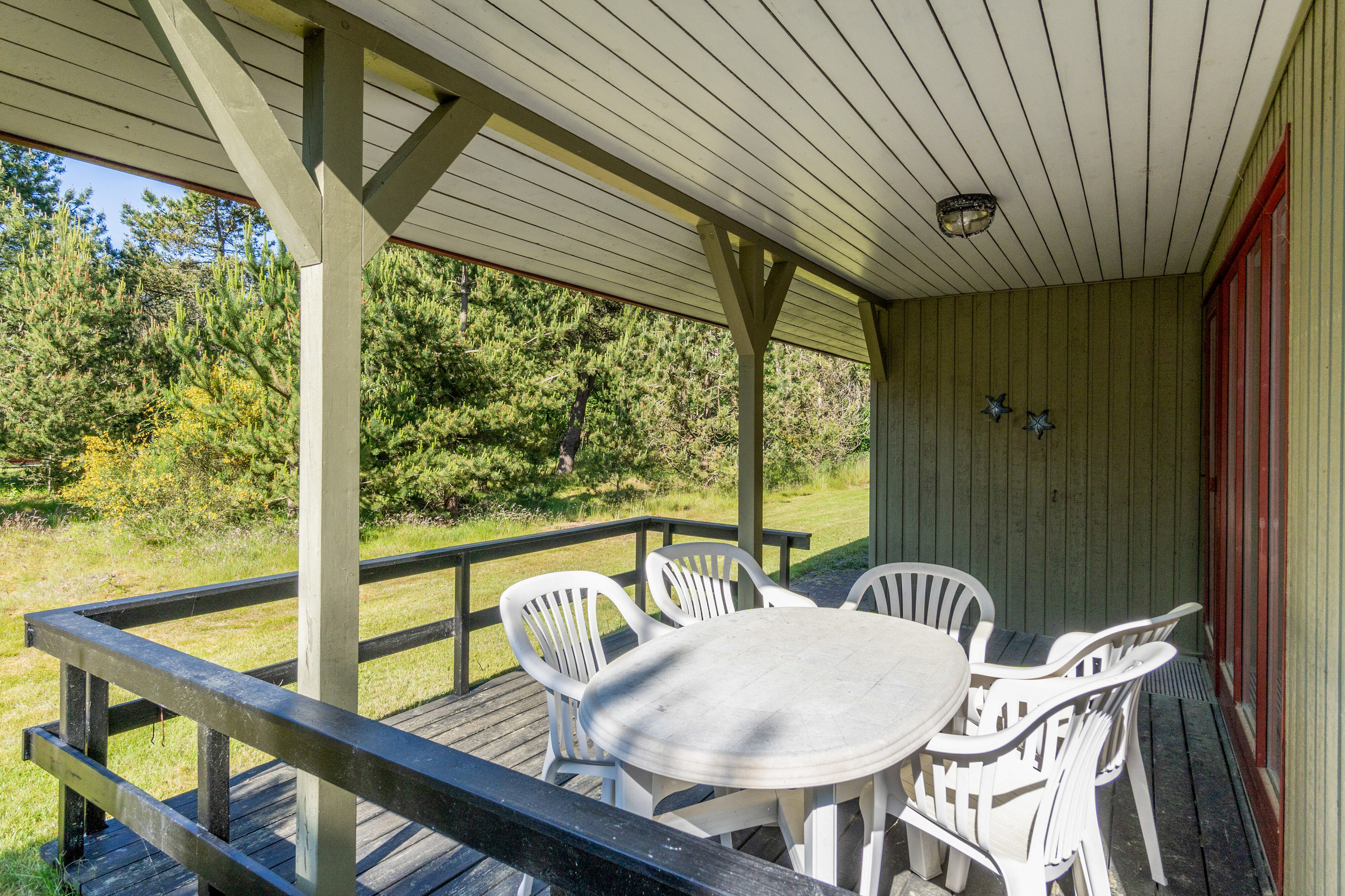 Fremhævet overdækket terrasse billede i fuldskærmstilstand. Billede af Hedevej 39, Agger, 7770 Vestervig