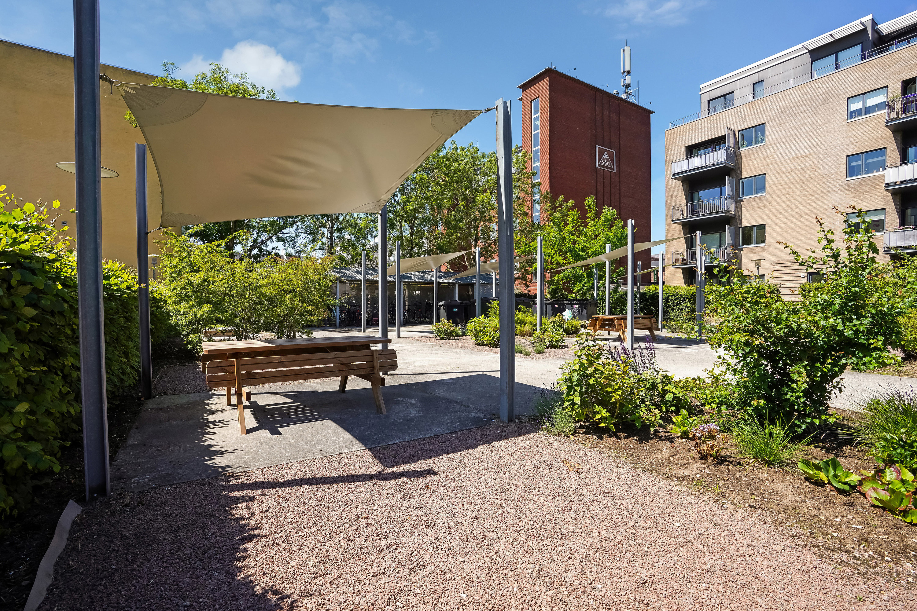 Fremhævet terrasse billede i fuldskærmstilstand. Billede af Ørstedsgade 9, 1. 1., 5000 Odense C