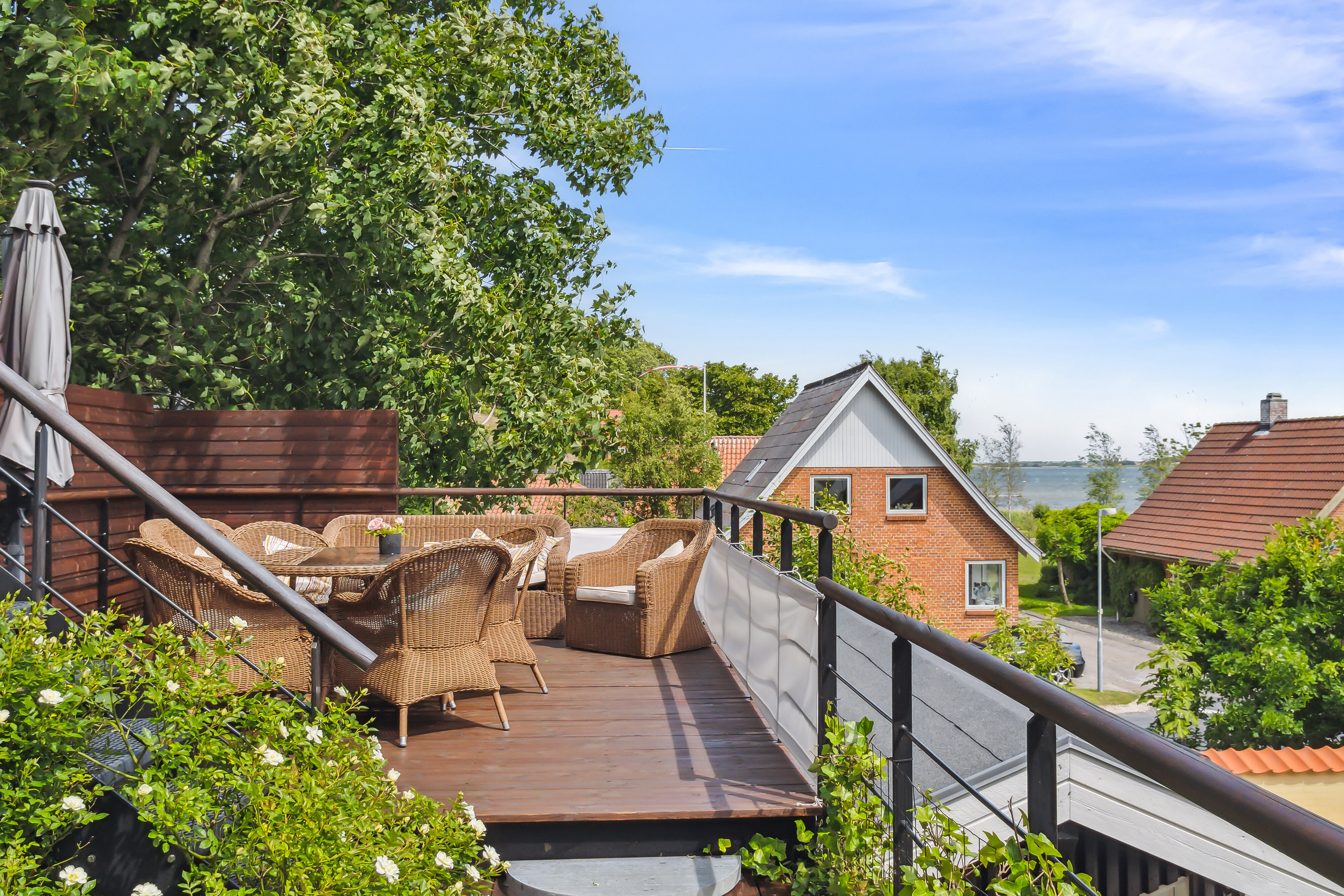 Fremhævet altan billede i fuldskærmstilstand. Billede af Fjordstræde 7, Doverodde, 7760 Hurup Thy