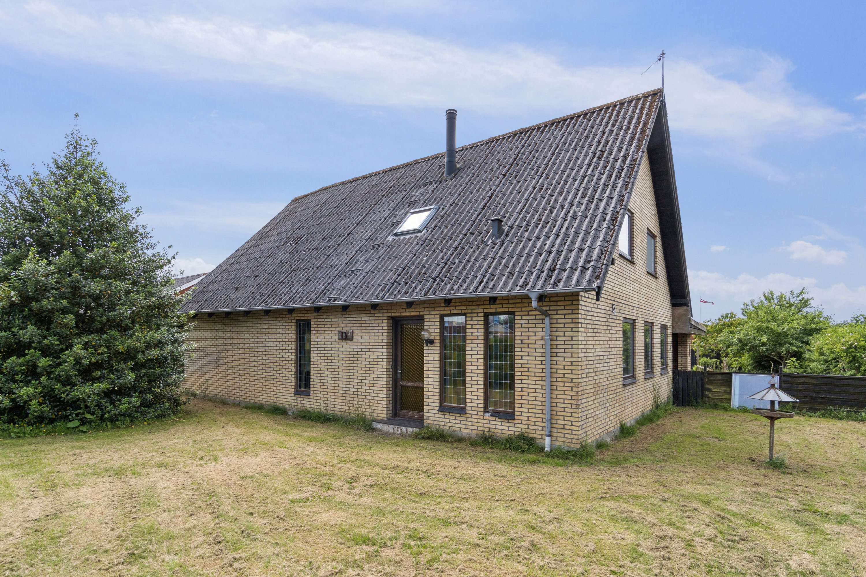 Miniaturebillede 1: set fra haven. Billede af Æblevej 8, 7741 Frøstrup