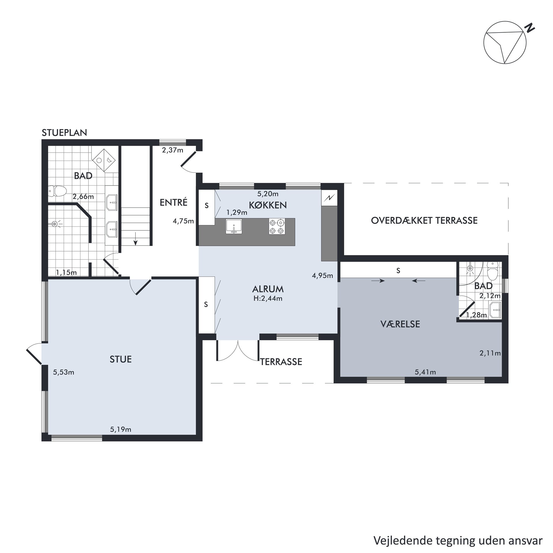 Plantegninger billede af Perikumvej 10, 8250 Egå