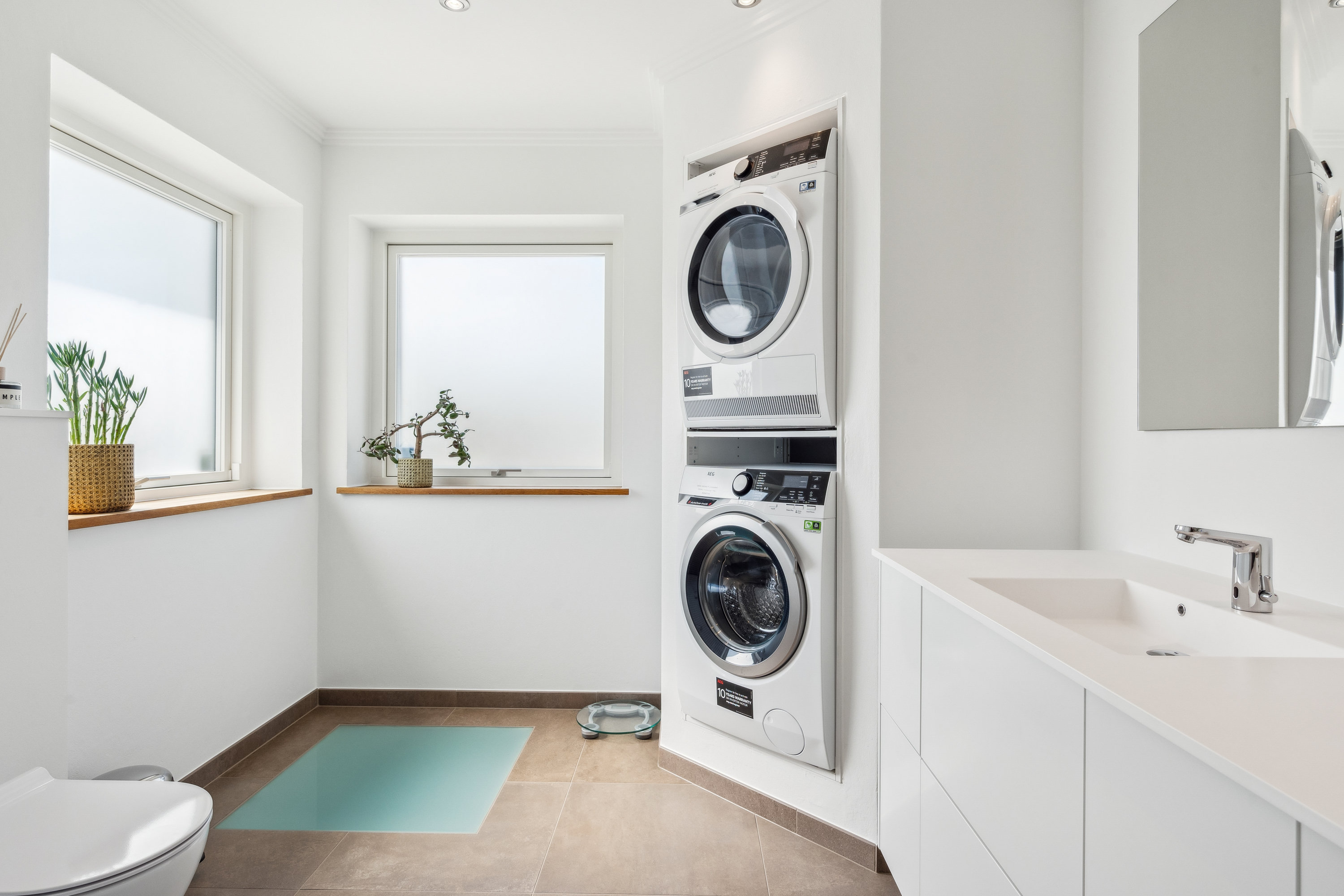 Fremhævet badeværelse billede i fuldskærmstilstand. Billede af Perikumvej 10, 8250 Egå