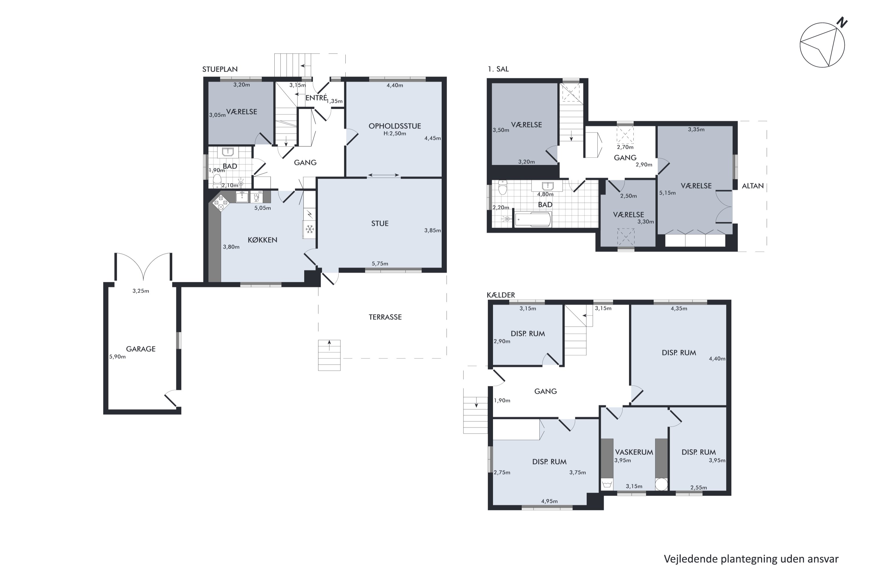 Plantegninger billede af Vestergade 5, 8850 Bjerringbro