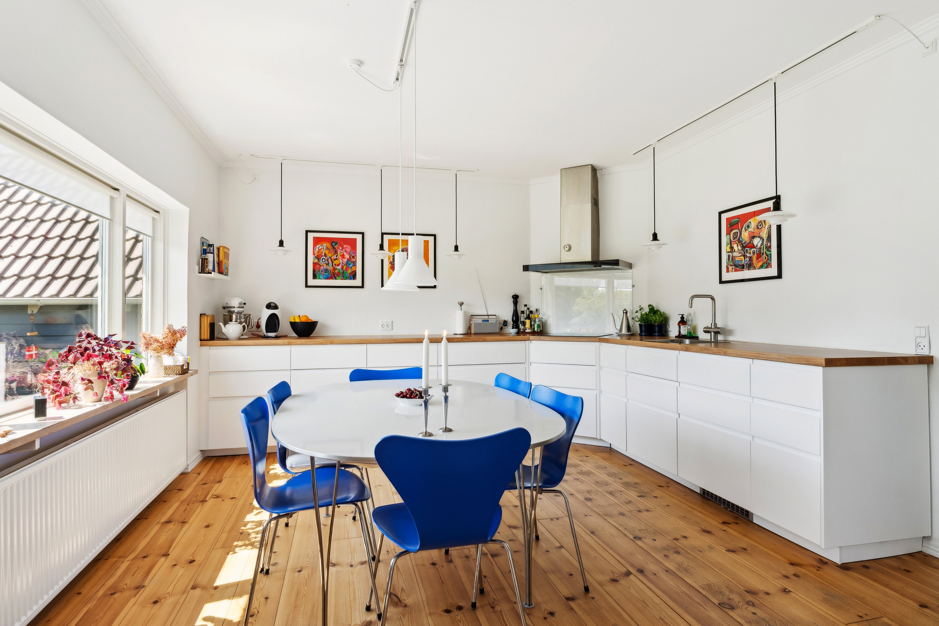 Fremhævet stue billede i fuldskærmstilstand. Billede af Vestergade 5, 8850 Bjerringbro