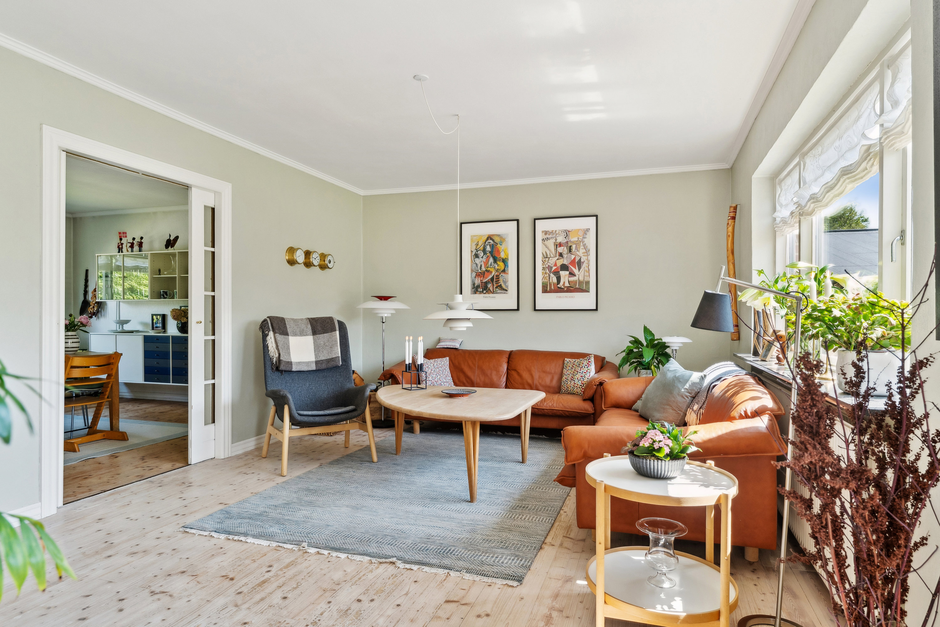 Fremhævet stue billede i fuldskærmstilstand. Billede af Vestergade 5, 8850 Bjerringbro