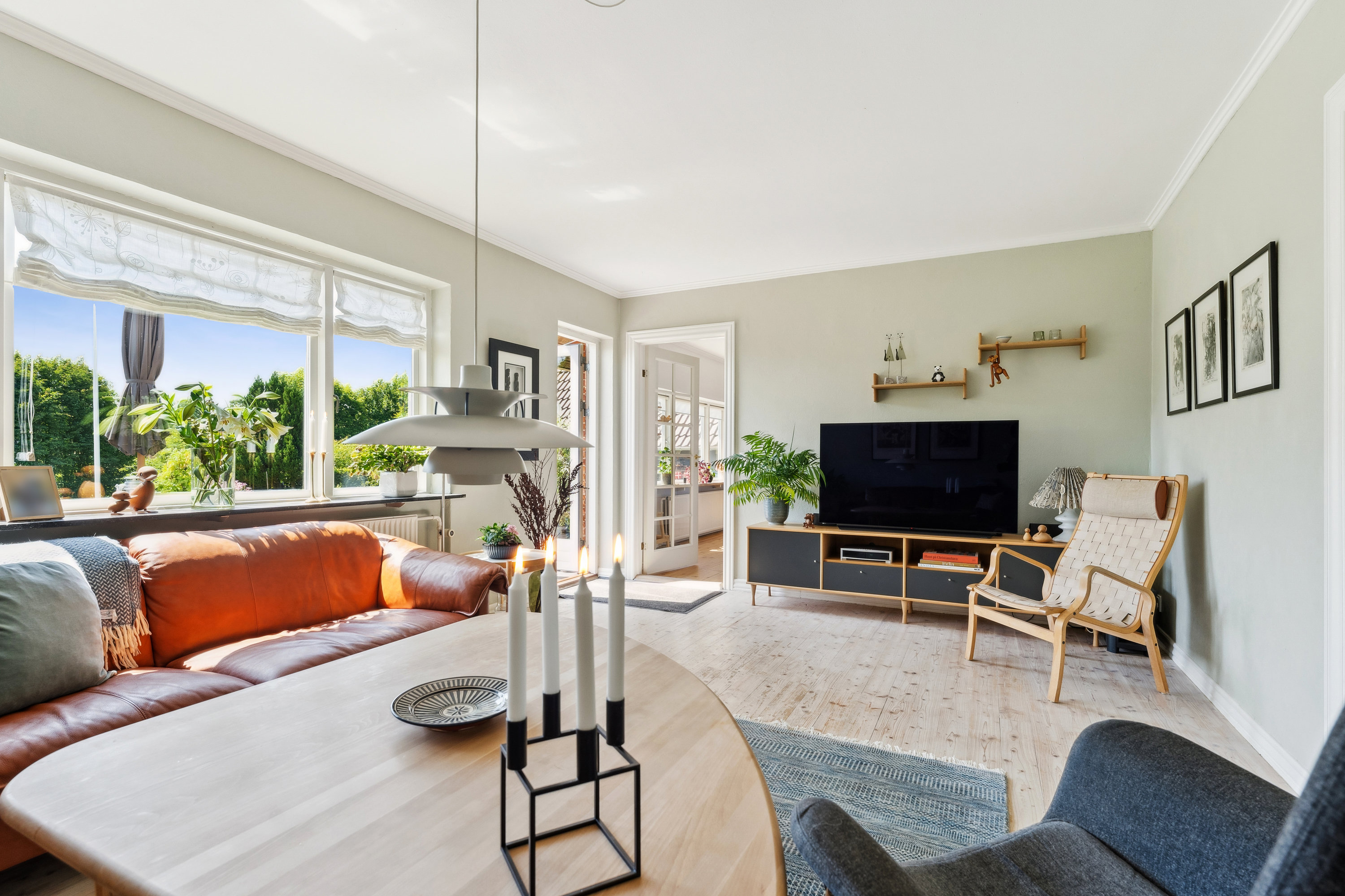 Fremhævet stue billede i fuldskærmstilstand. Billede af Vestergade 5, 8850 Bjerringbro