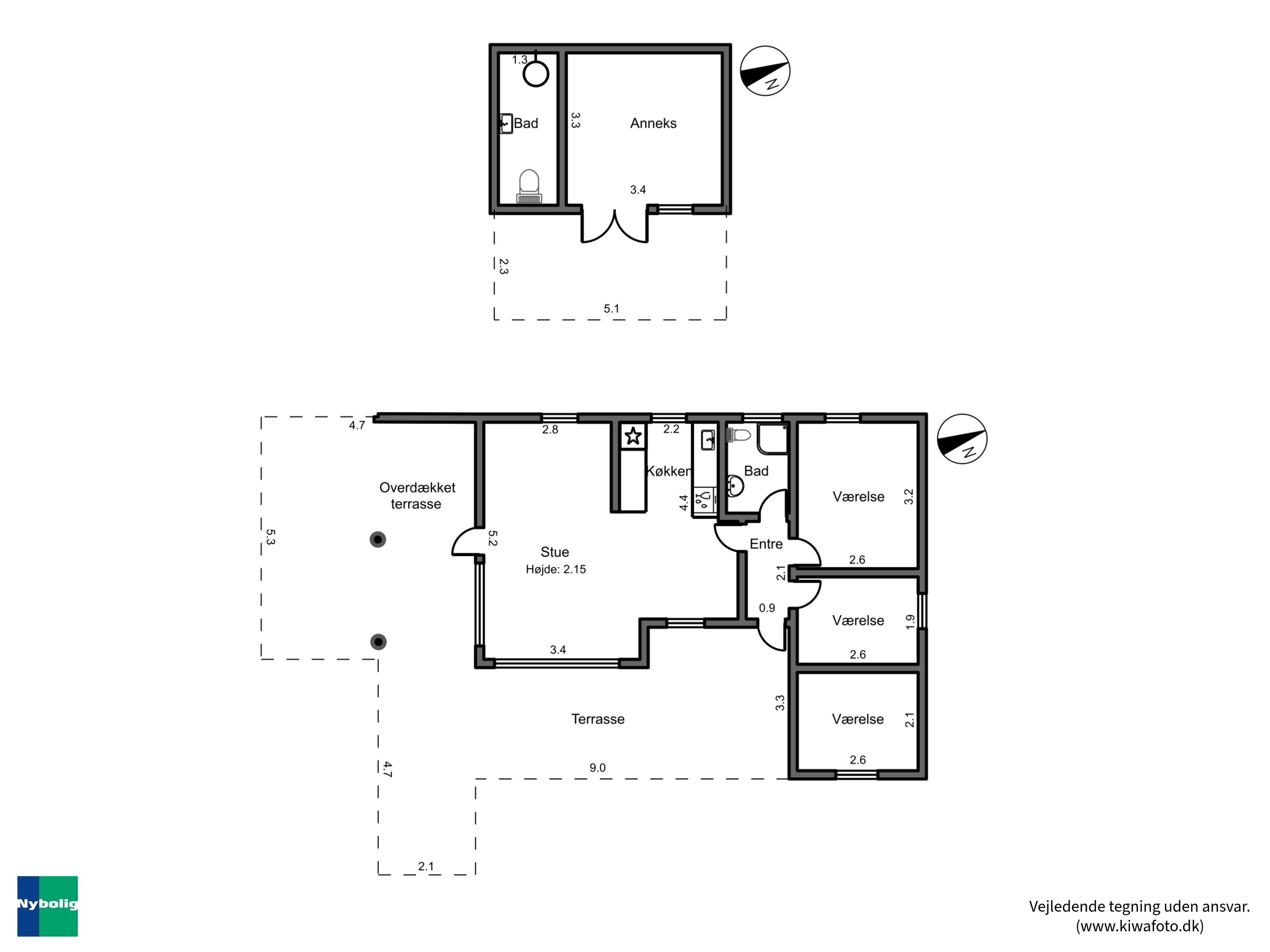 Plantegninger billede af Lyngvej 12, 4945 Femø
