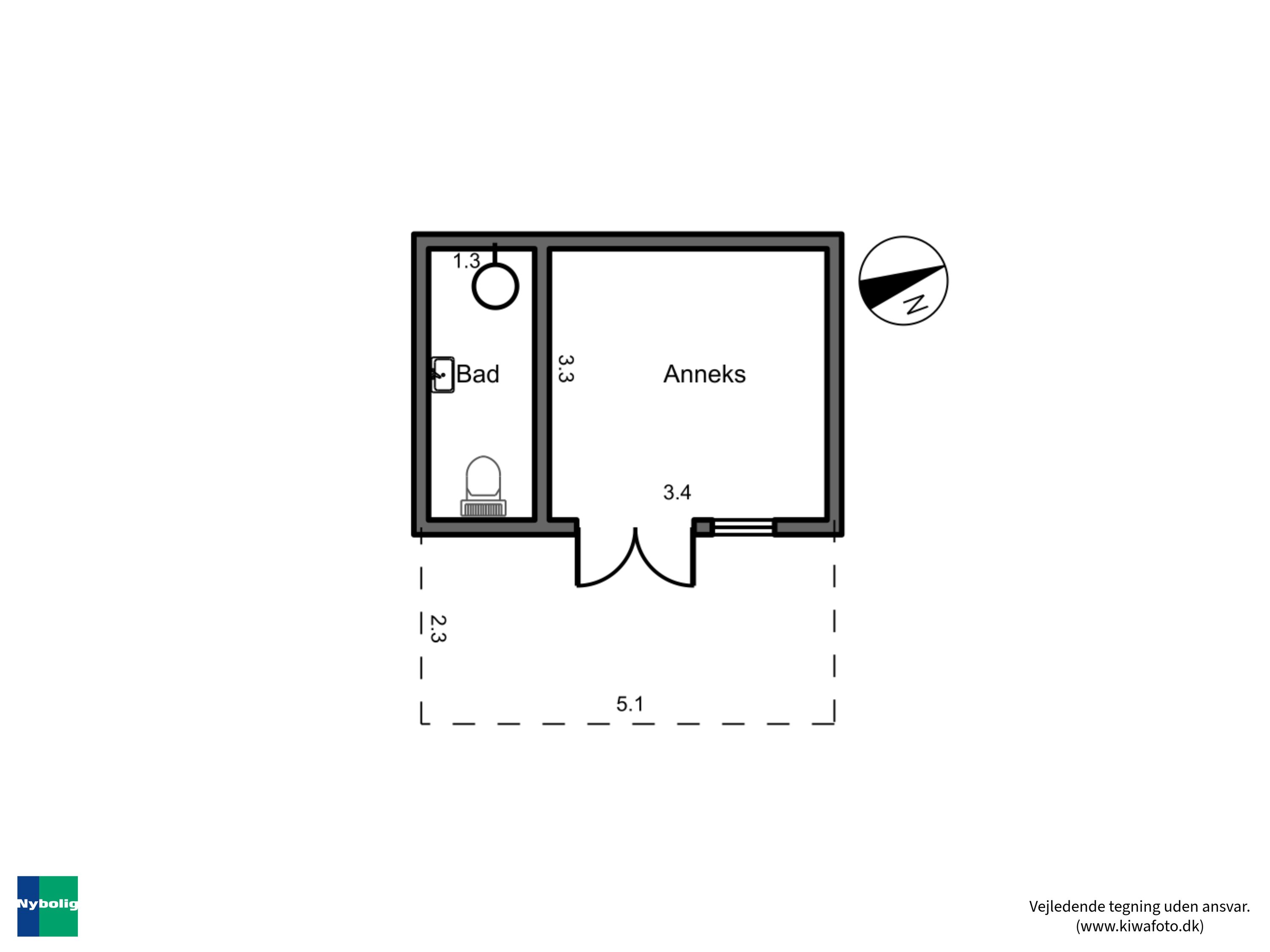 Plantegninger billede af Lyngvej 12, 4945 Femø