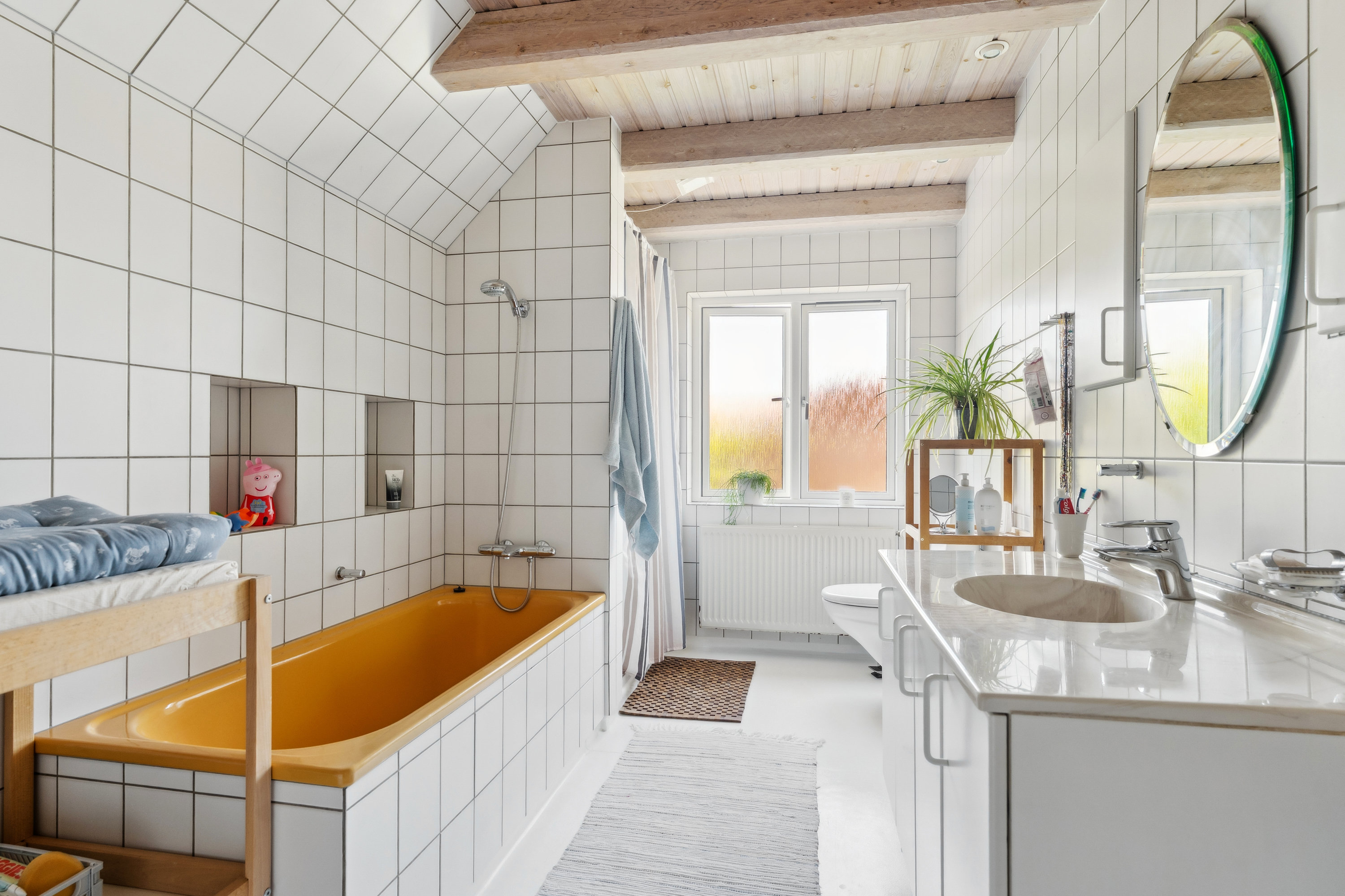 Fremhævet badeværelse billede i fuldskærmstilstand. Billede af Vestergade 5, 8850 Bjerringbro