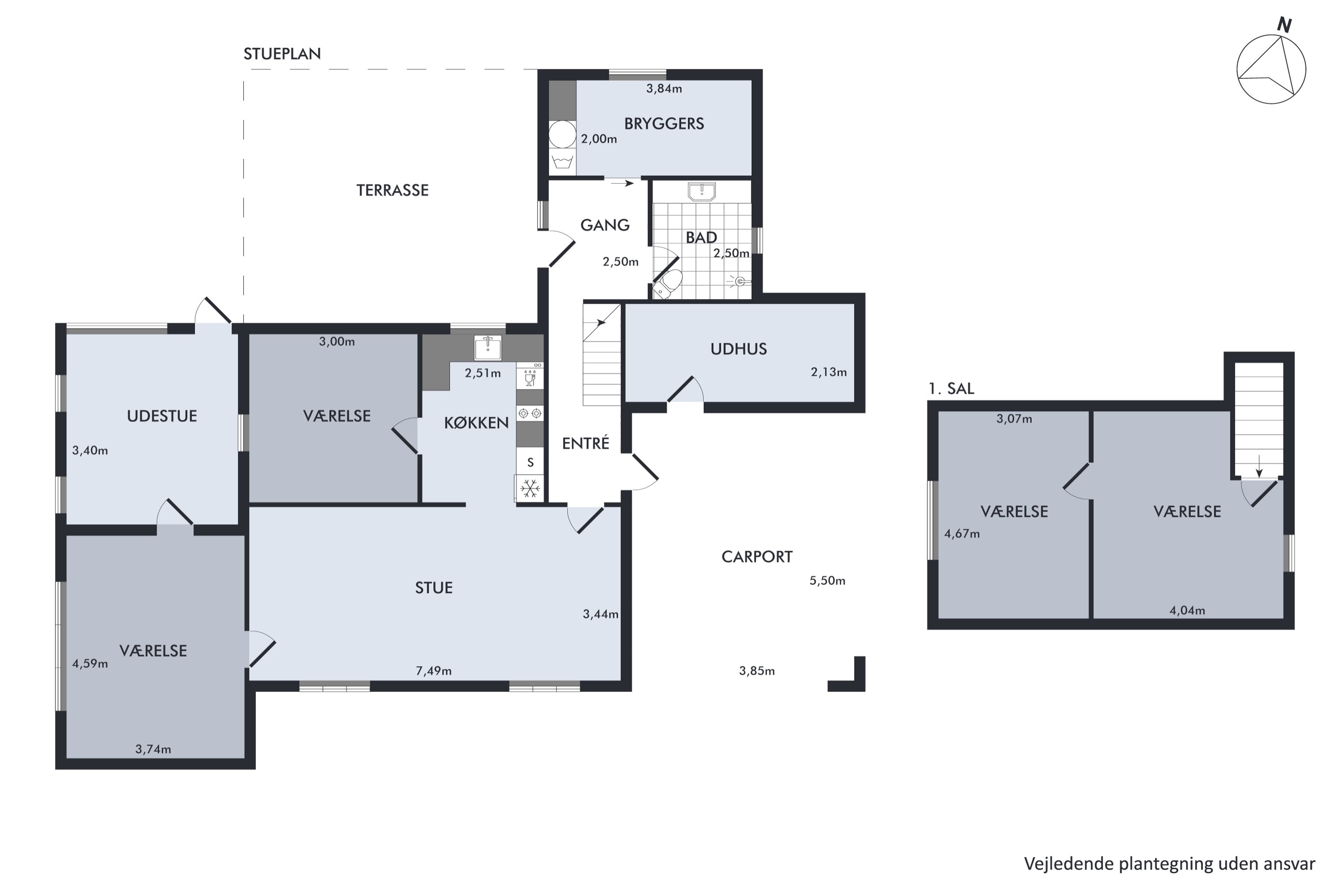Plantegninger billede af Nr Økse Engvej 30, Arentsminde, 9460 Brovst