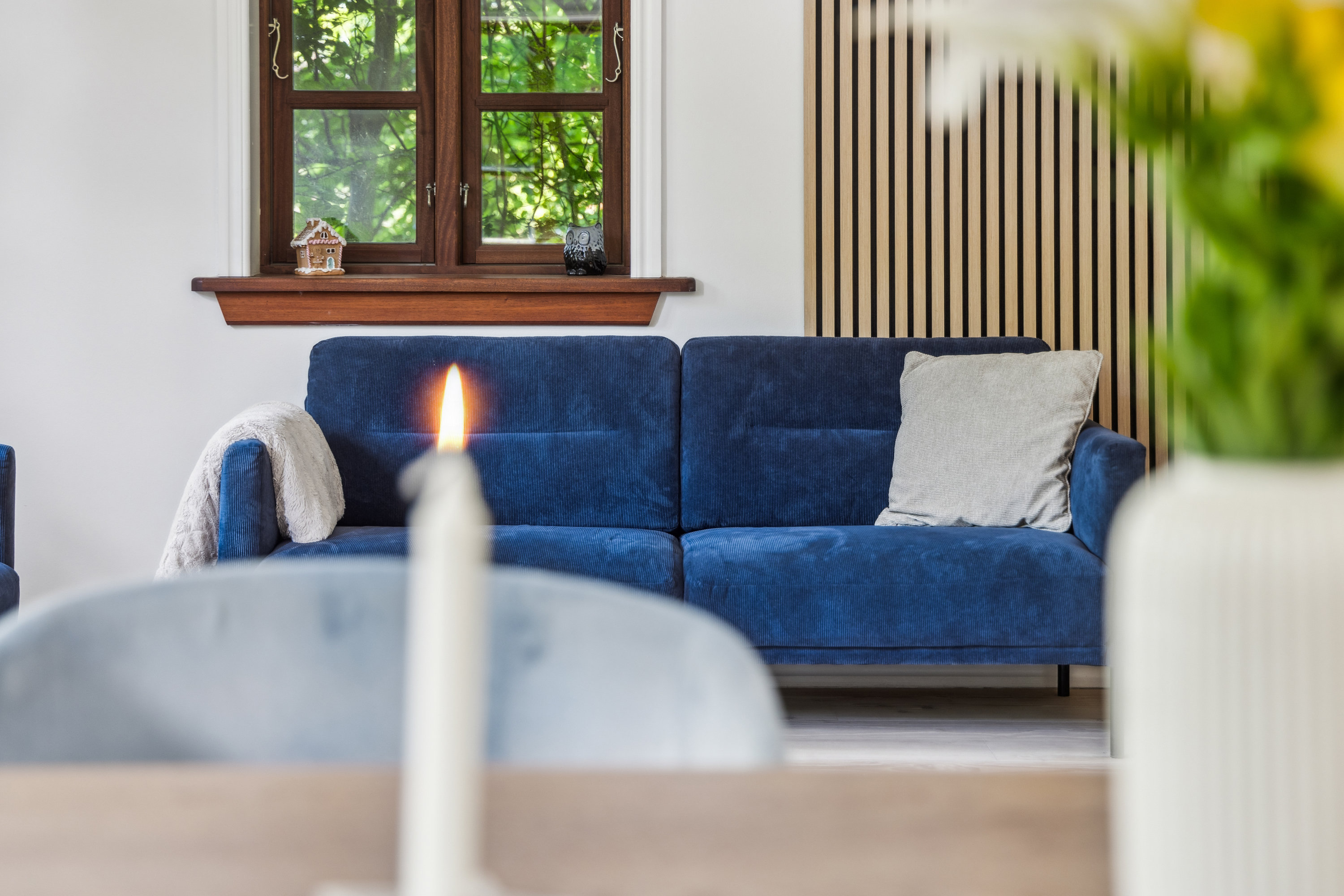 Fremhævet stue billede i fuldskærmstilstand. Billede af Solsortvej 11, Frydendal , 9000 Aalborg