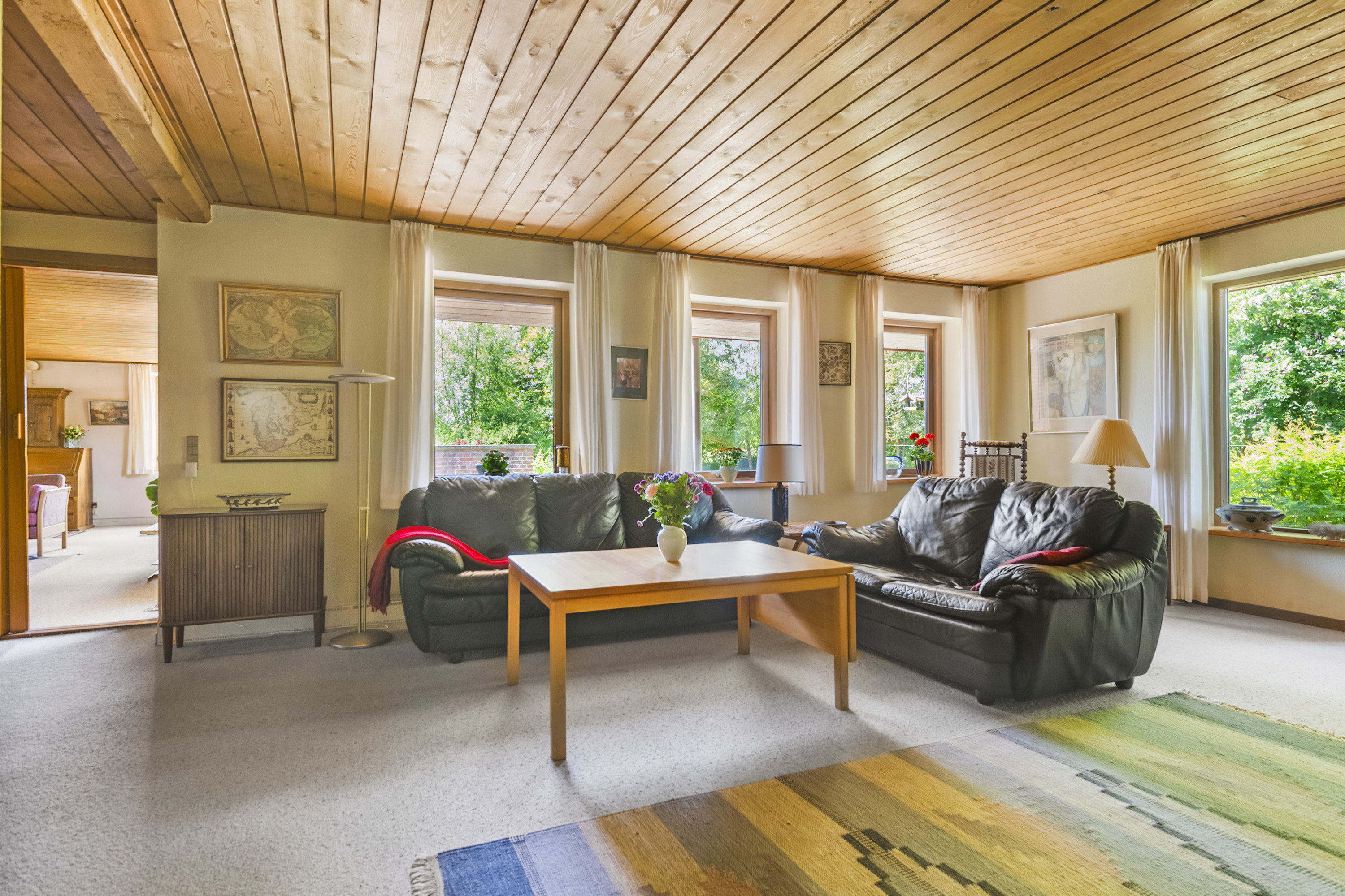 Fremhævet stue billede i fuldskærmstilstand. Billede af Søbyvej 61, Søby, 8300 Odder