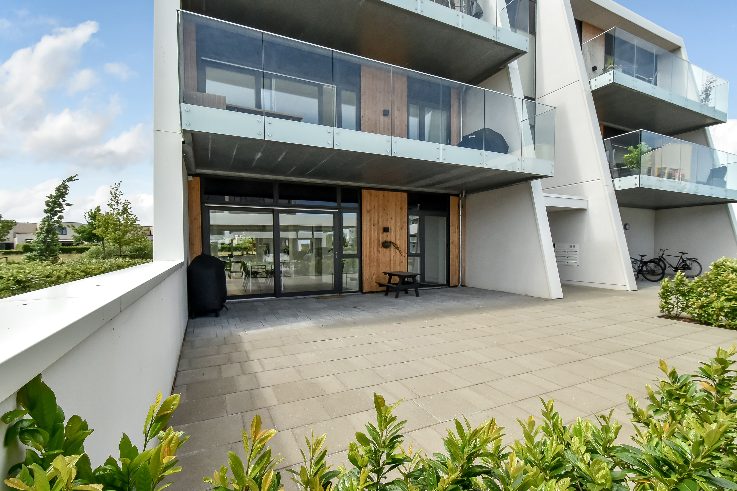 Fremhævet terrasse billede i fuldskærmstilstand. Billede af Fuglsang Holm 7, st.. tv., Tjørring, 7400 Herning