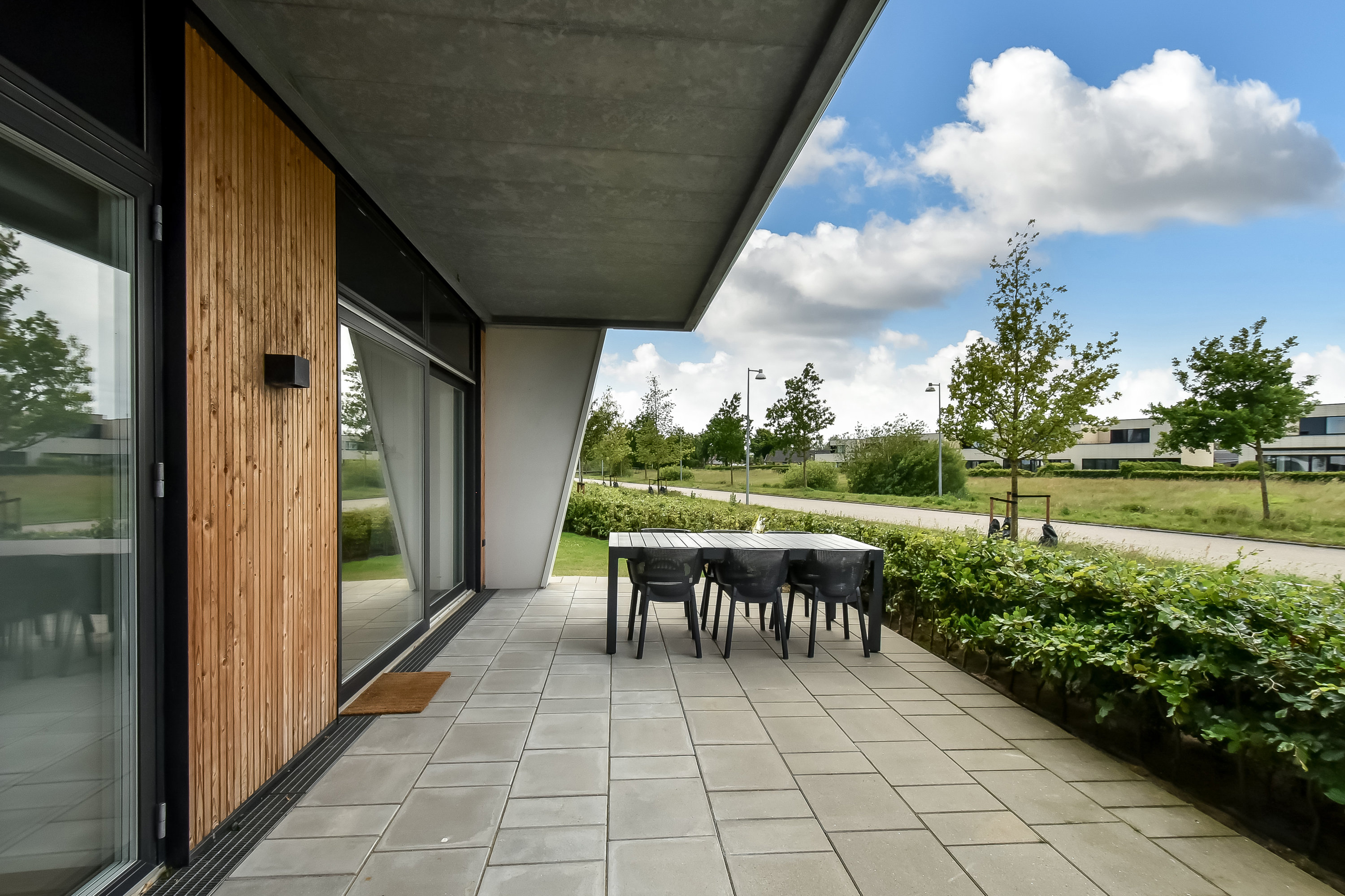 Fremhævet terrasse billede i fuldskærmstilstand. Billede af Fuglsang Holm 7, st.. tv., Tjørring, 7400 Herning