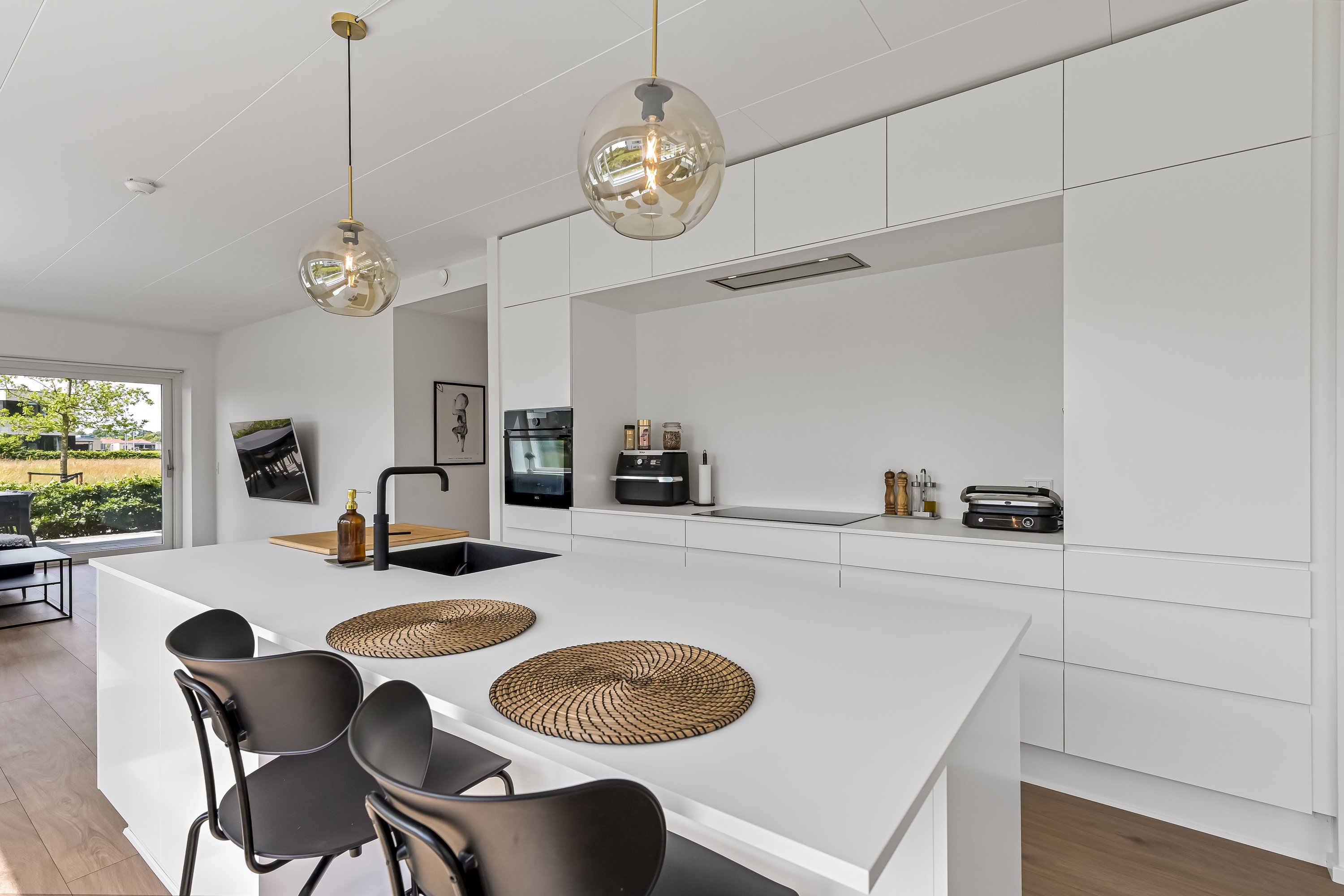 Fremhævet køkken billede i fuldskærmstilstand. Billede af Fuglsang Holm 7, st.. tv., Tjørring, 7400 Herning