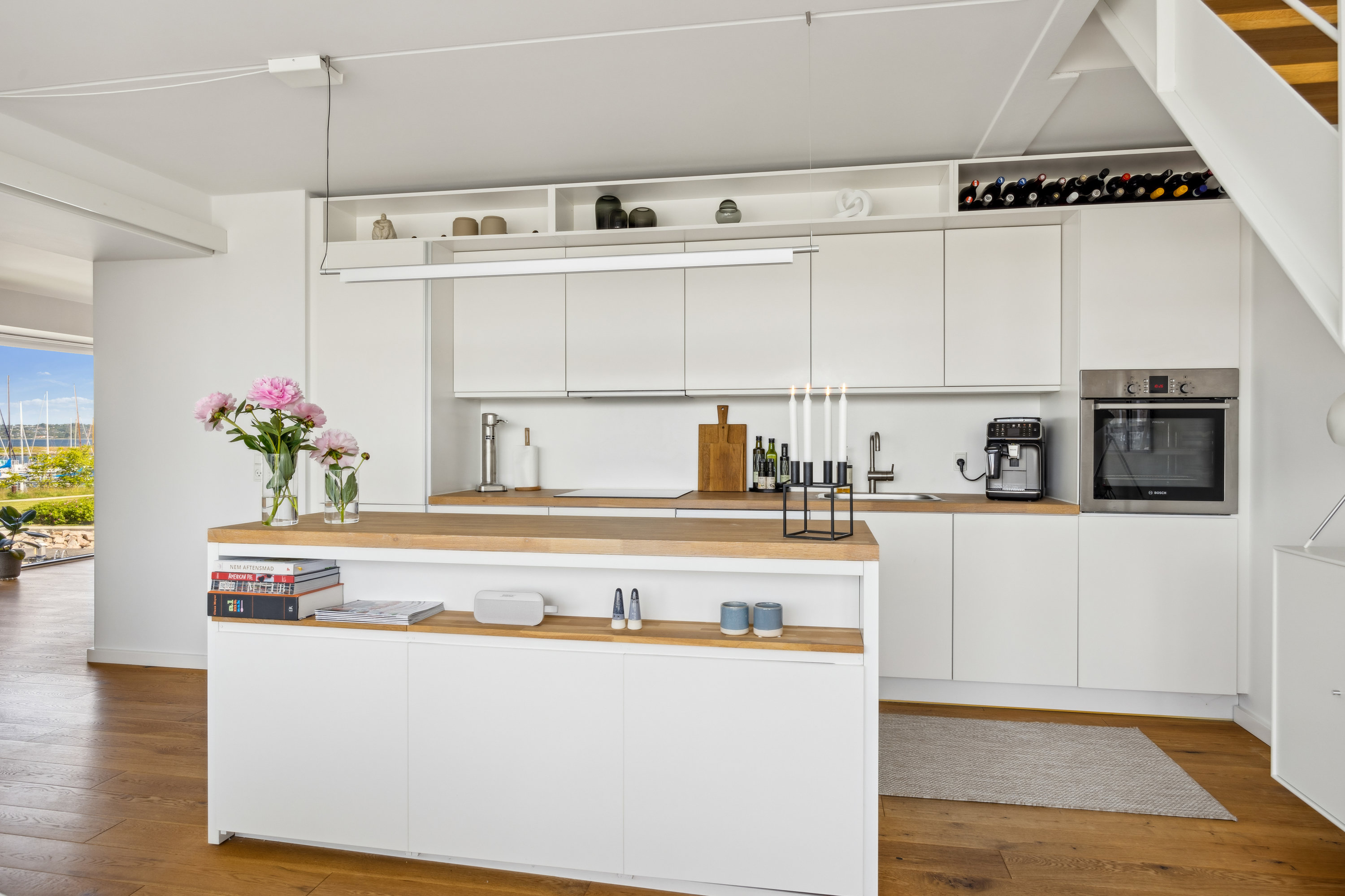 Fremhævet køkken billede i fuldskærmstilstand. Billede af Havnevej 8E, 1., 8400 Ebeltoft