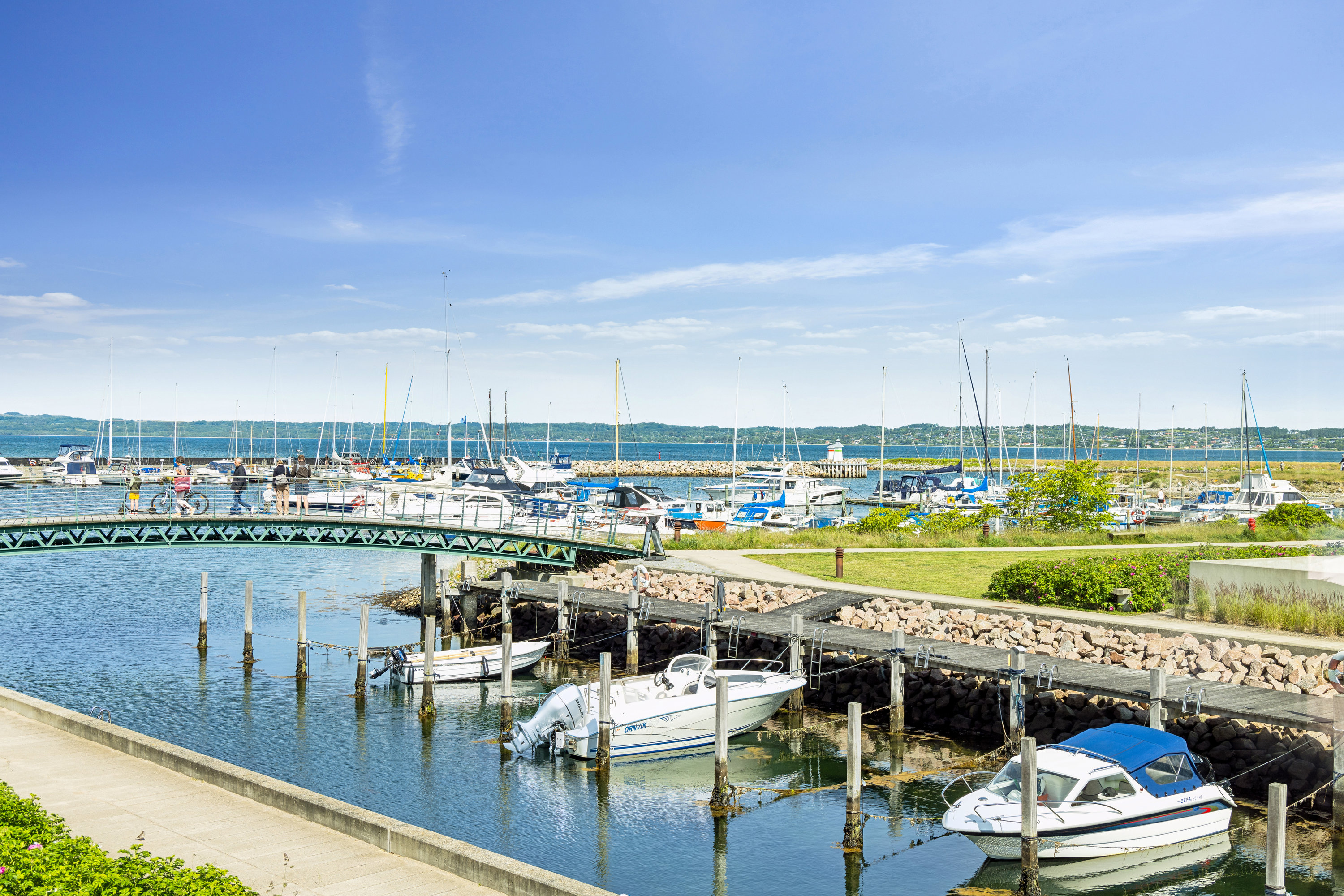 Fremhævet omgivelser billede i fuldskærmstilstand. Billede af Havnevej 8E, 1., 8400 Ebeltoft