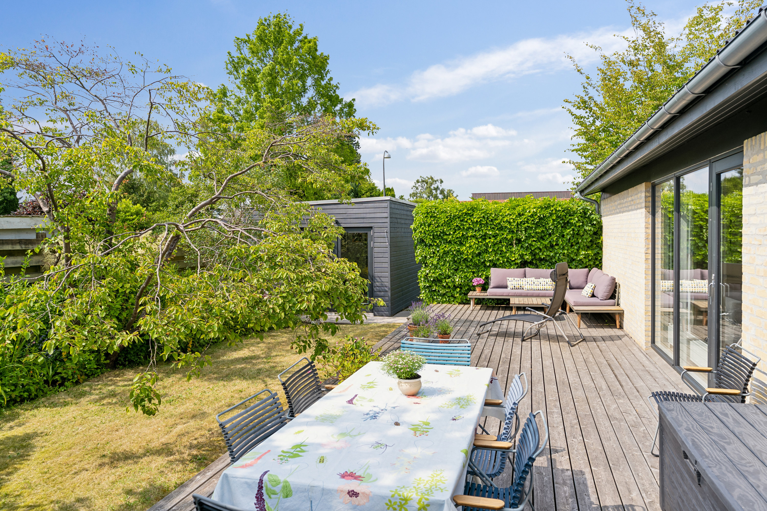 Fremhævet terrasse billede i fuldskærmstilstand. Billede af Kippingevej 10, 2730 Herlev