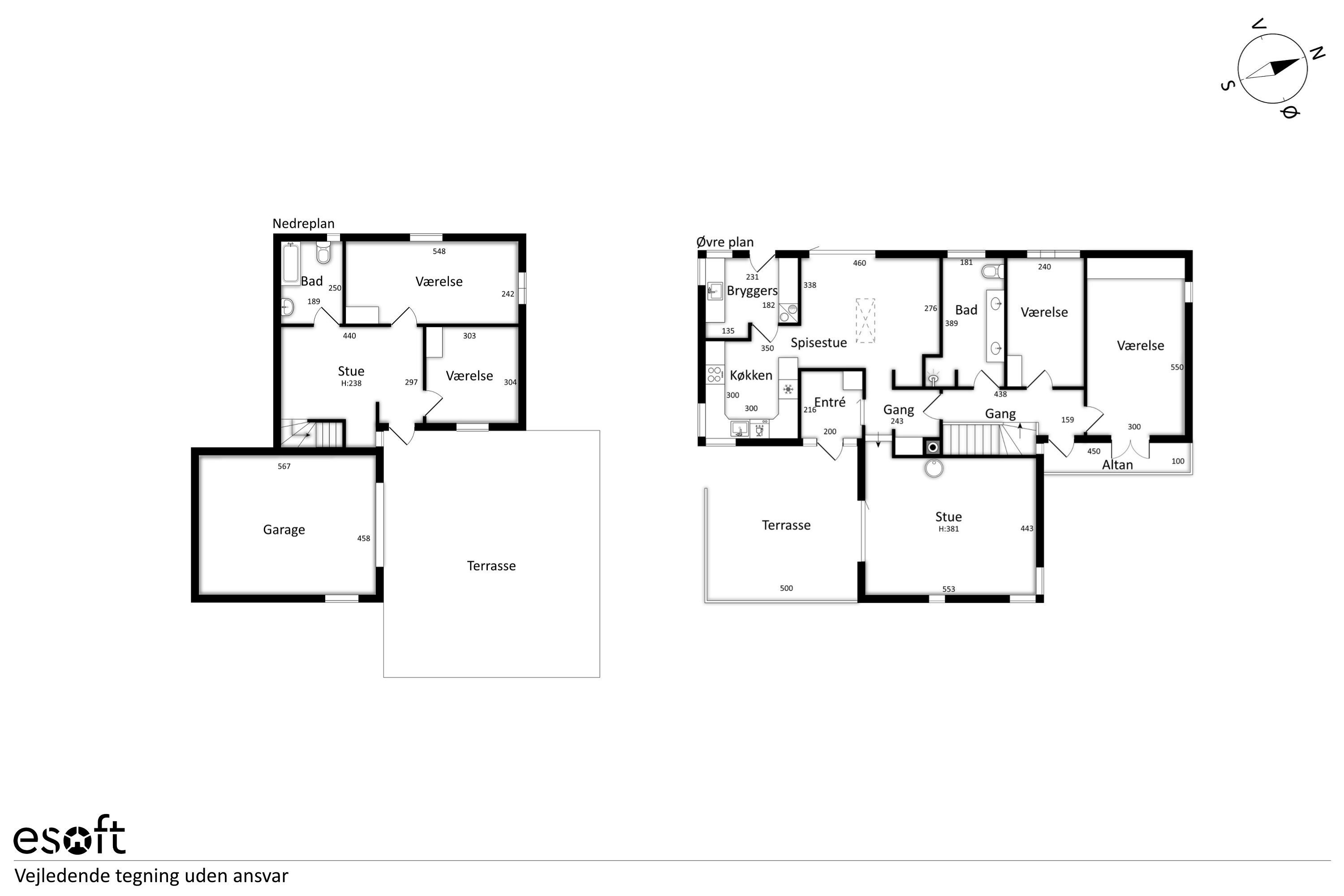 Plantegninger billede af Sneppevej 5, Bremdal, 7600 Struer