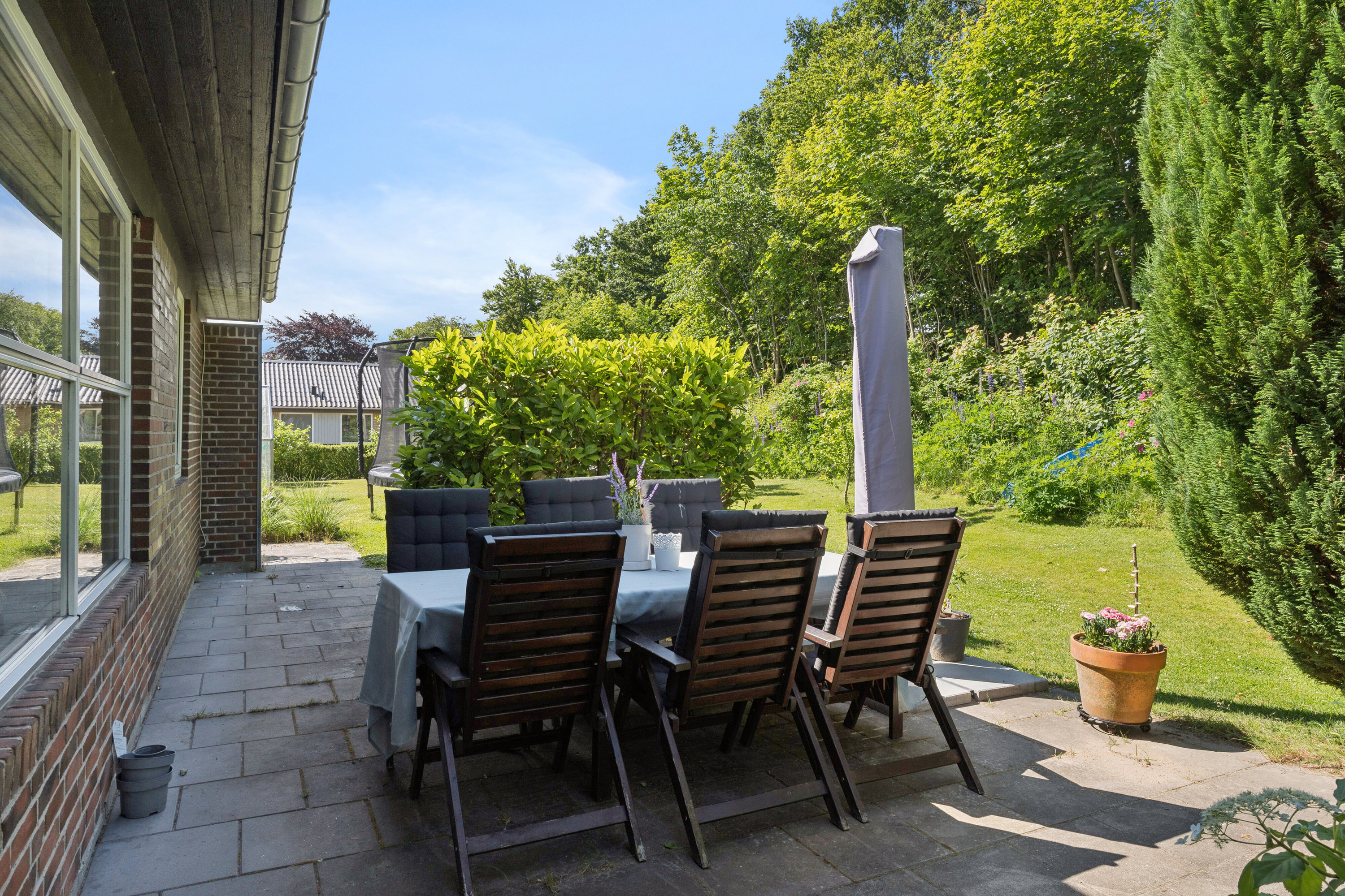 Fremhævet terrasse billede i fuldskærmstilstand. Billede af Stærevej 6, 9881 Bindslev