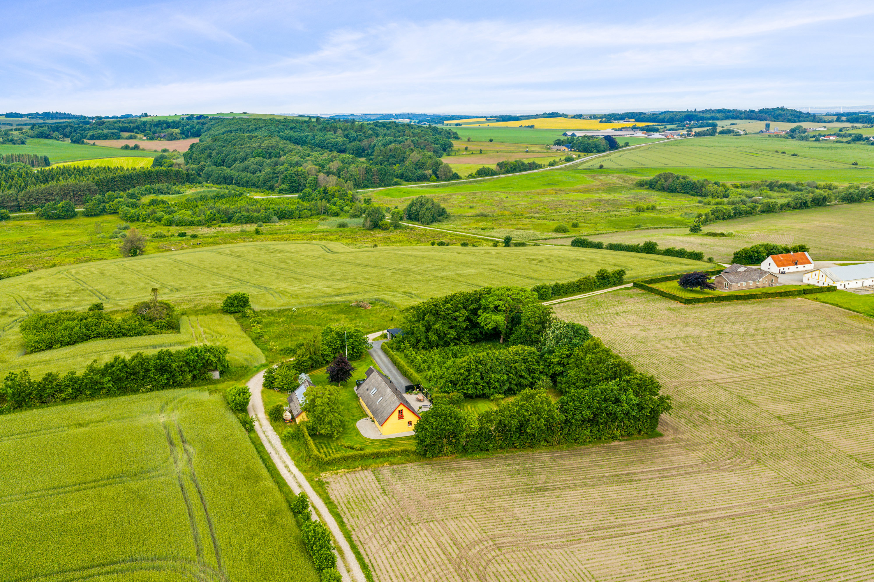 Fremhævet ejendom 1 billede i fuldskærmstilstand. Billede af Nibevej 204, Øster Hornum, 9530 Støvring