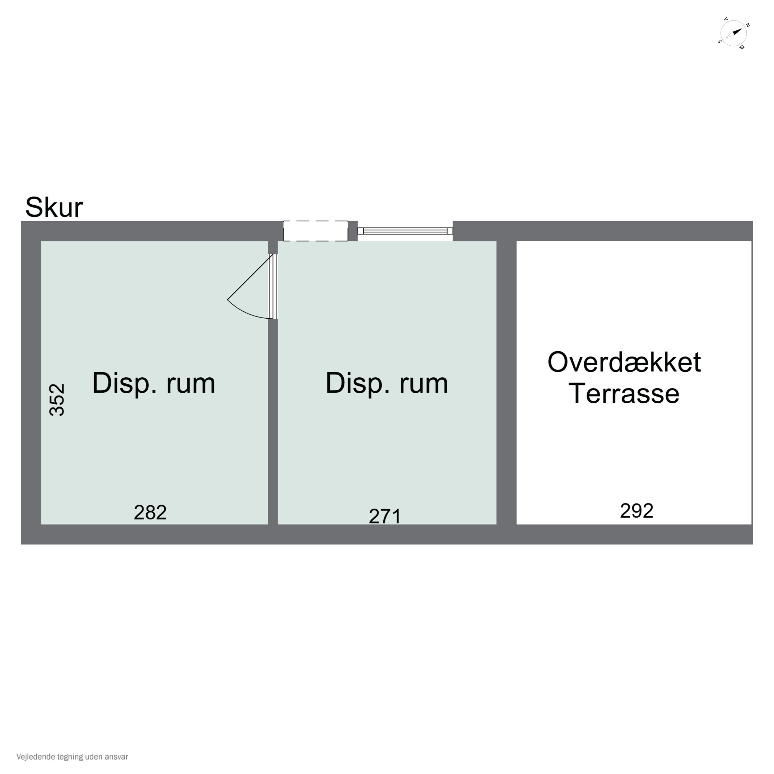 Plantegninger billede af Møllealle 7, Nyker, 3700 Rønne