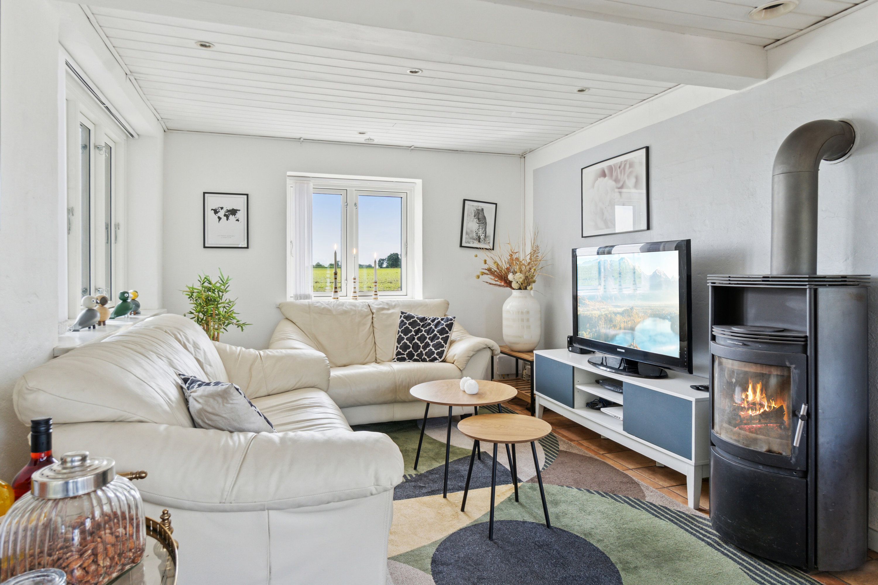 Fremhævet stue billede i fuldskærmstilstand. Billede af Lodagervej 10, Hejninge, 4200 Slagelse