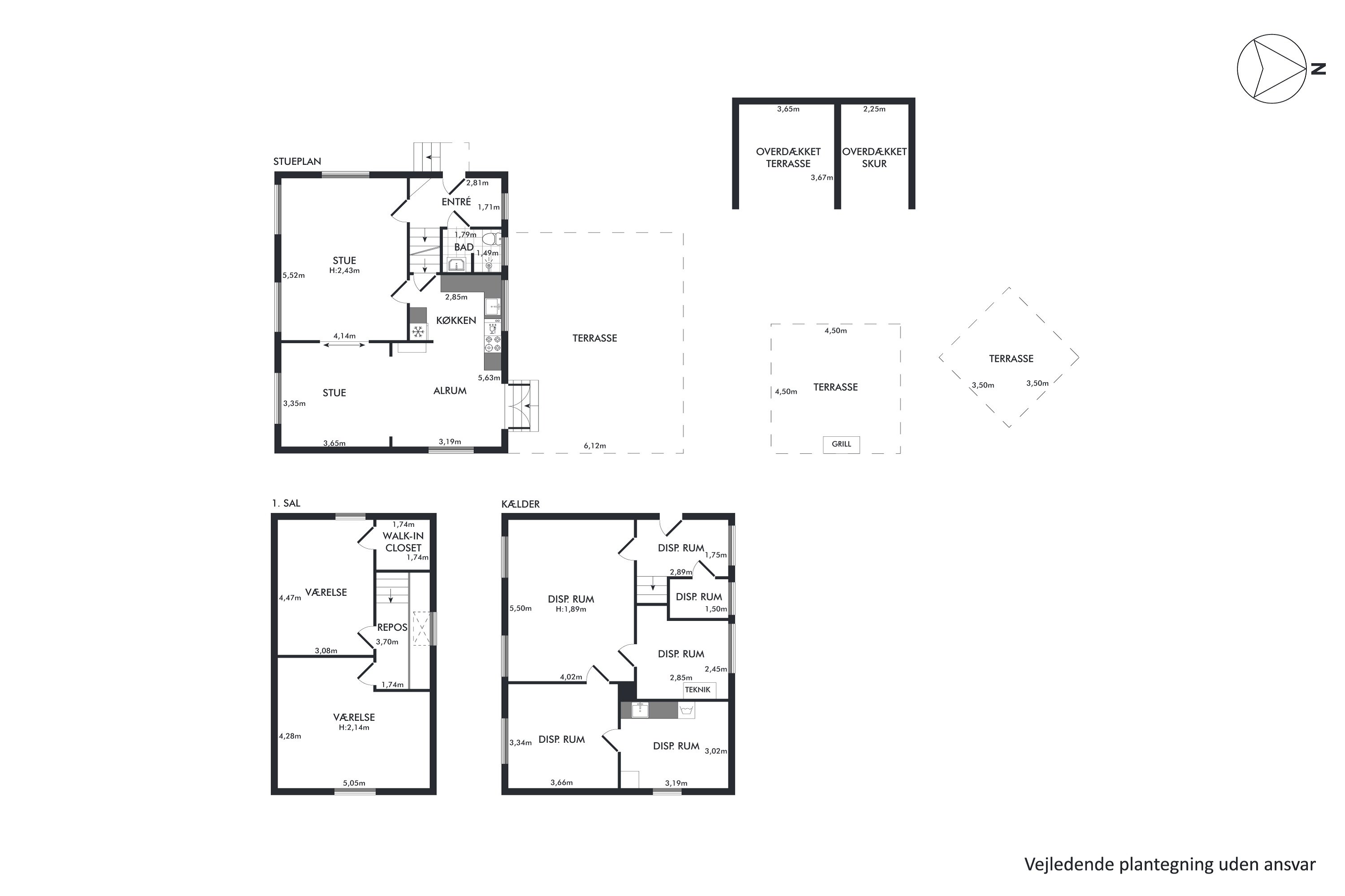 Plantegninger billede af Østergade 37, 4660 Store Heddinge