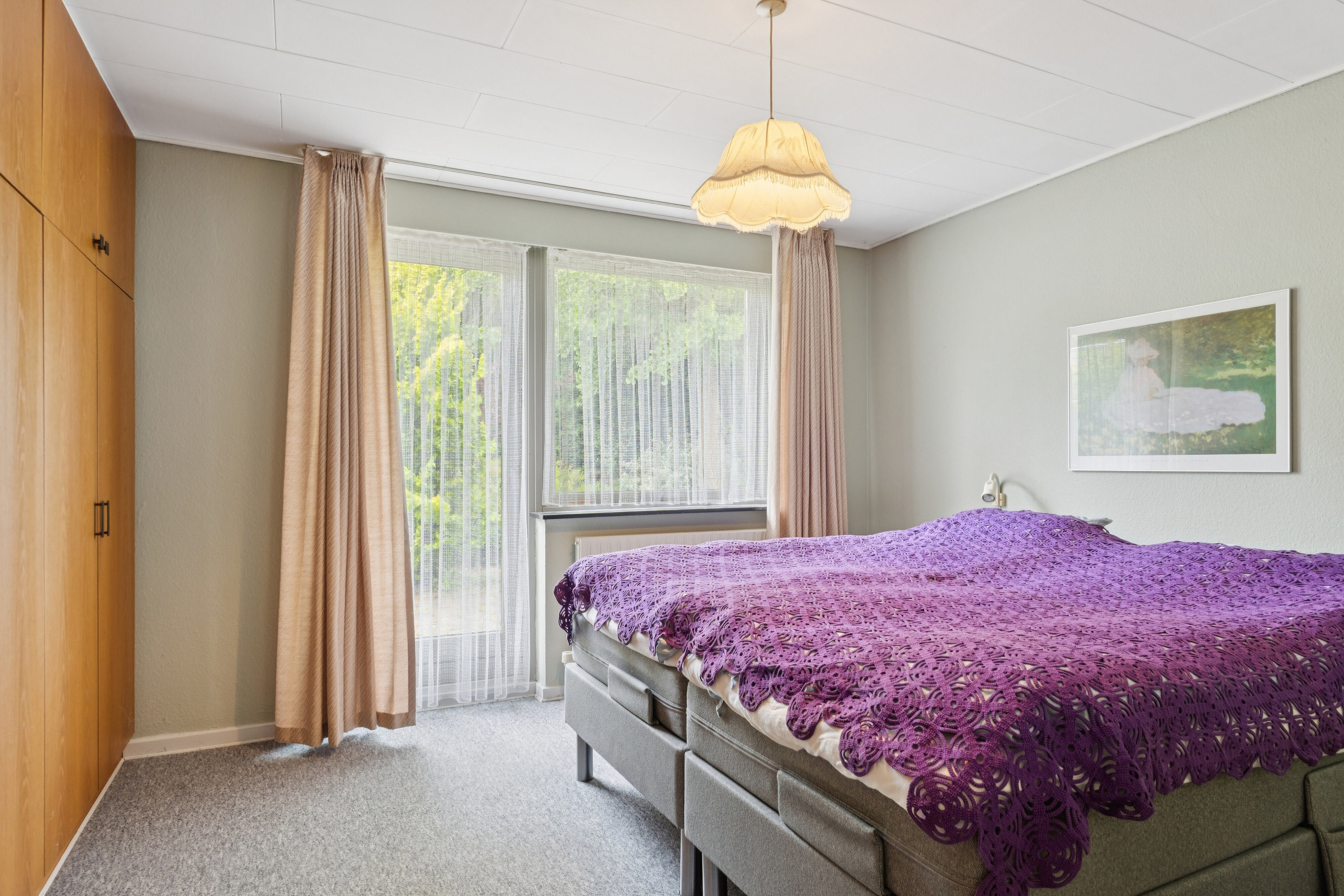 Fremhævet soveværelse billede i fuldskærmstilstand. Billede af Rødgranen 11, 8620 Kjellerup