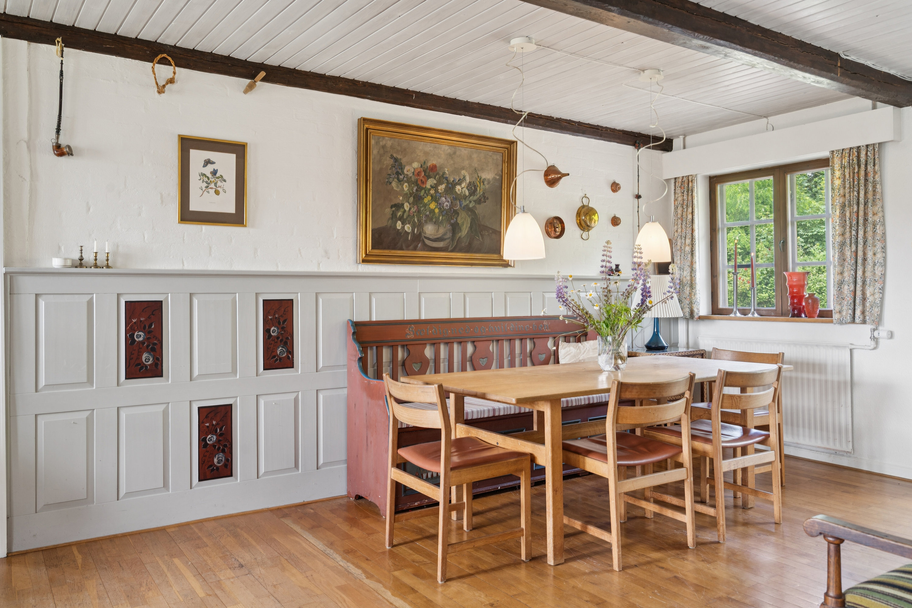 Fremhævet stue billede i fuldskærmstilstand. Billede af Krogen 5, Lørup, 5750 Ringe