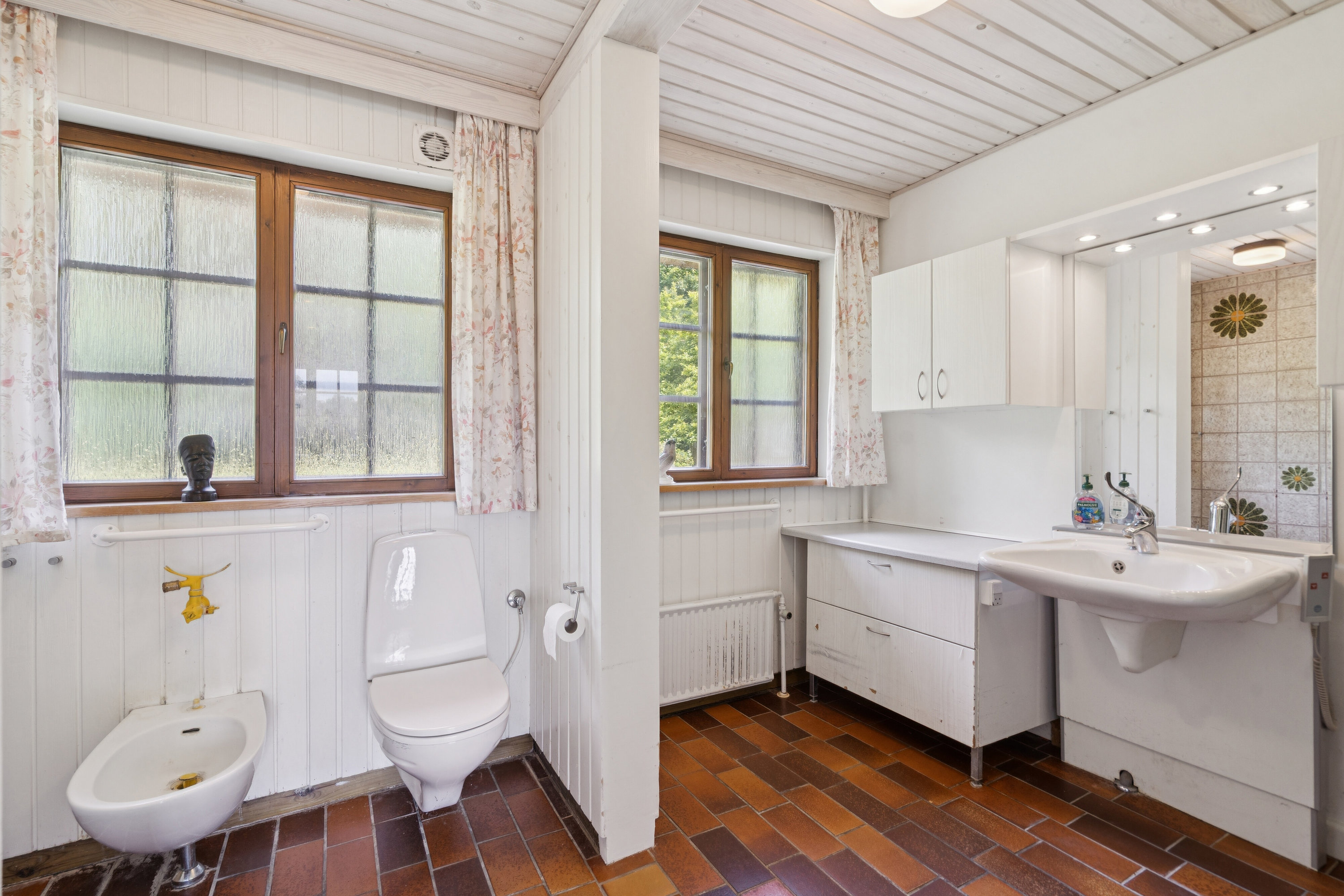 Fremhævet badeværelse billede i fuldskærmstilstand. Billede af Krogen 5, Lørup, 5750 Ringe