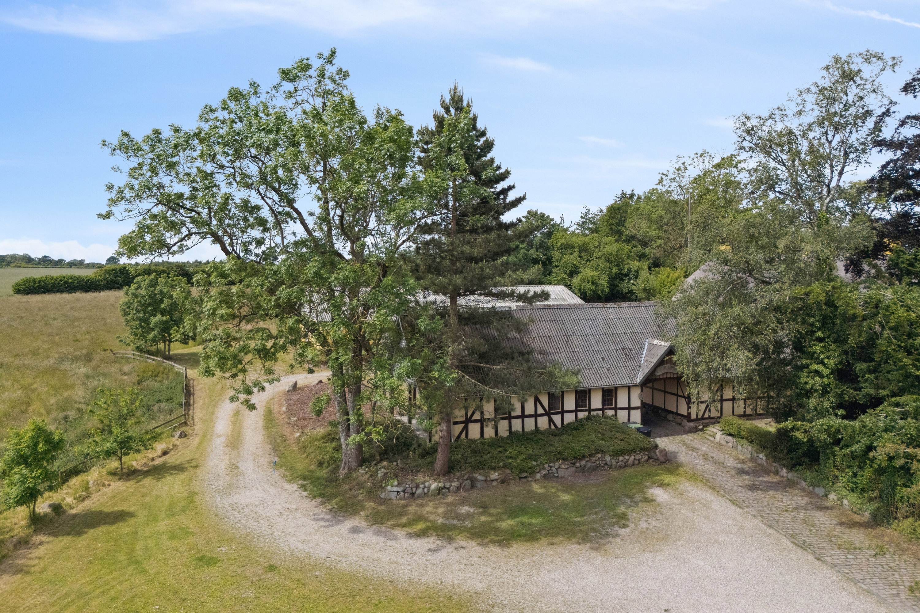 Fremhævet set fra vejen billede i fuldskærmstilstand. Billede af Krogen 5, Lørup, 5750 Ringe