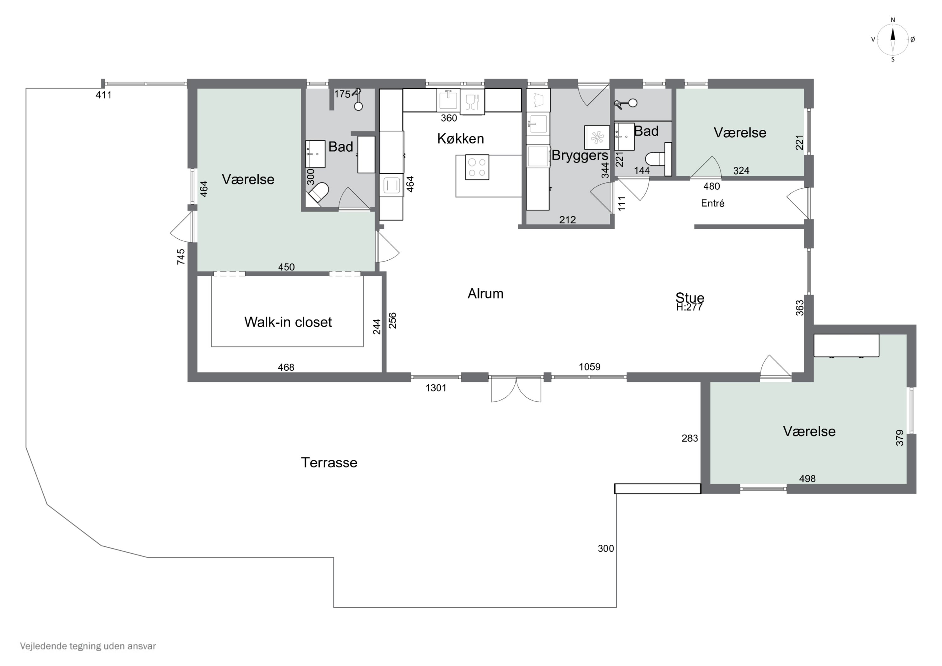 Plantegninger billede af Niels Frederiksens Alle 27, 2610 Rødovre