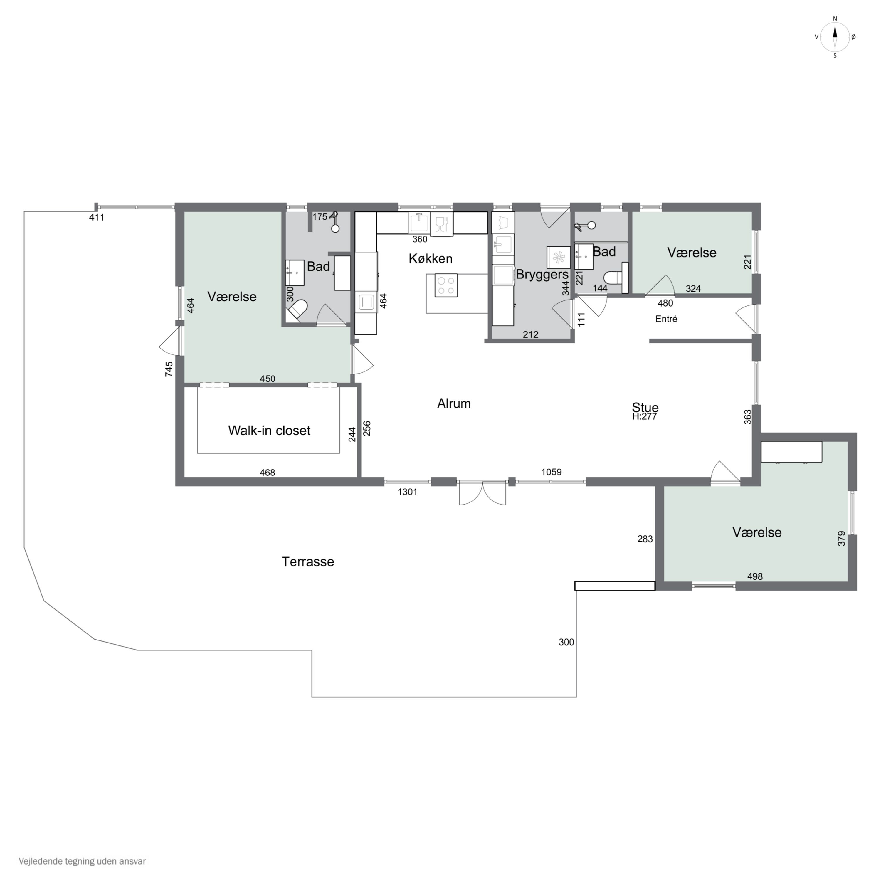 Plantegninger billede af Niels Frederiksens Alle 27, 2610 Rødovre