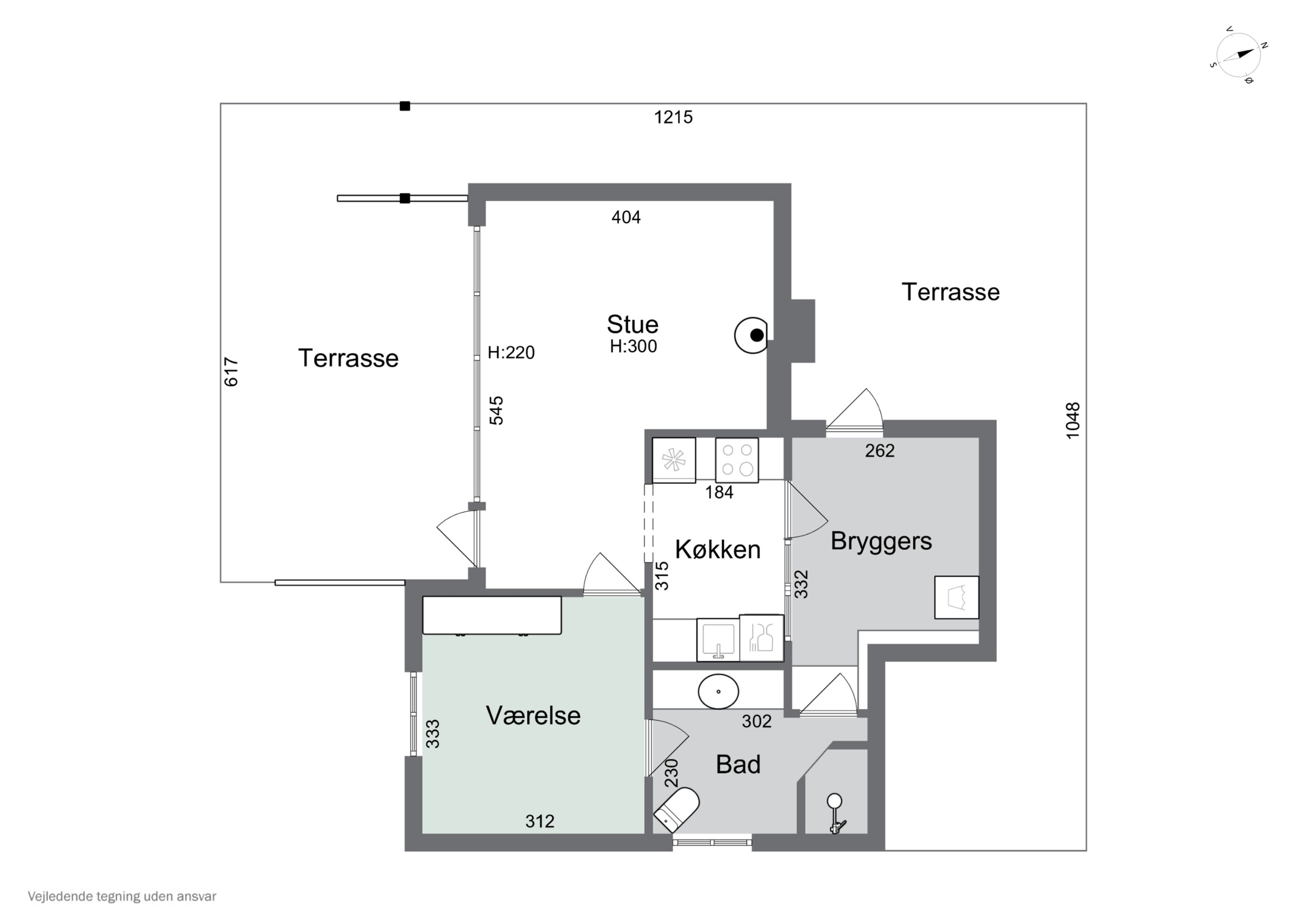 Plantegninger billede af Fjordvej 4, Lyndby, 4060 Kirke Såby