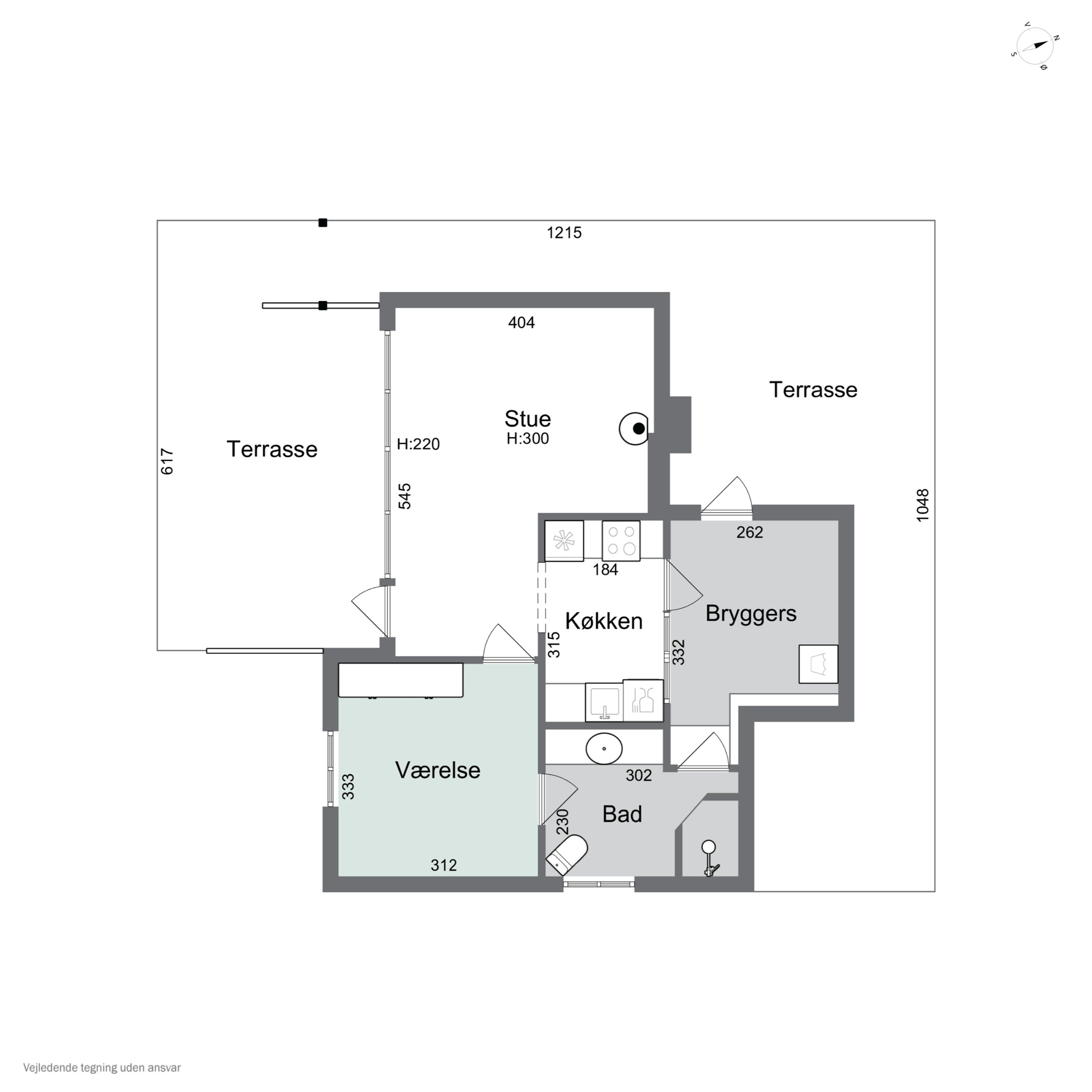 Plantegninger billede af Fjordvej 4, Lyndby, 4060 Kirke Såby