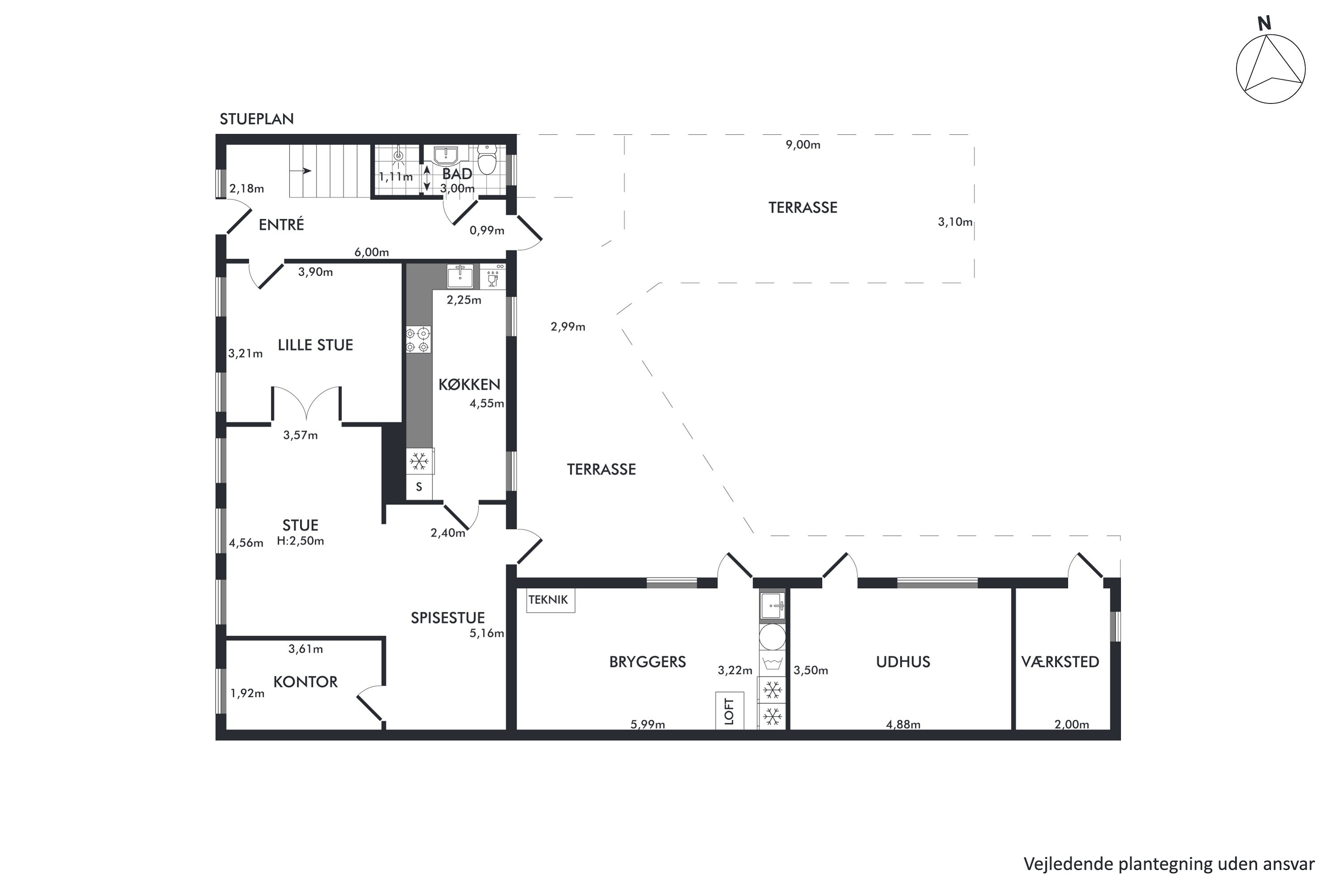 Plantegninger billede af Nørregade 14, 4660 Store Heddinge