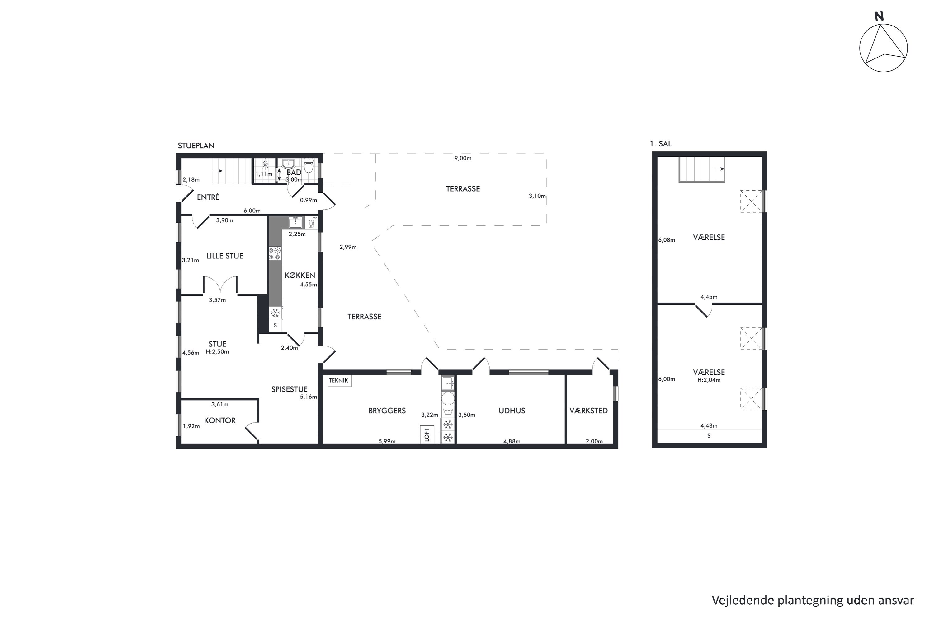 Plantegninger billede af Nørregade 14, 4660 Store Heddinge