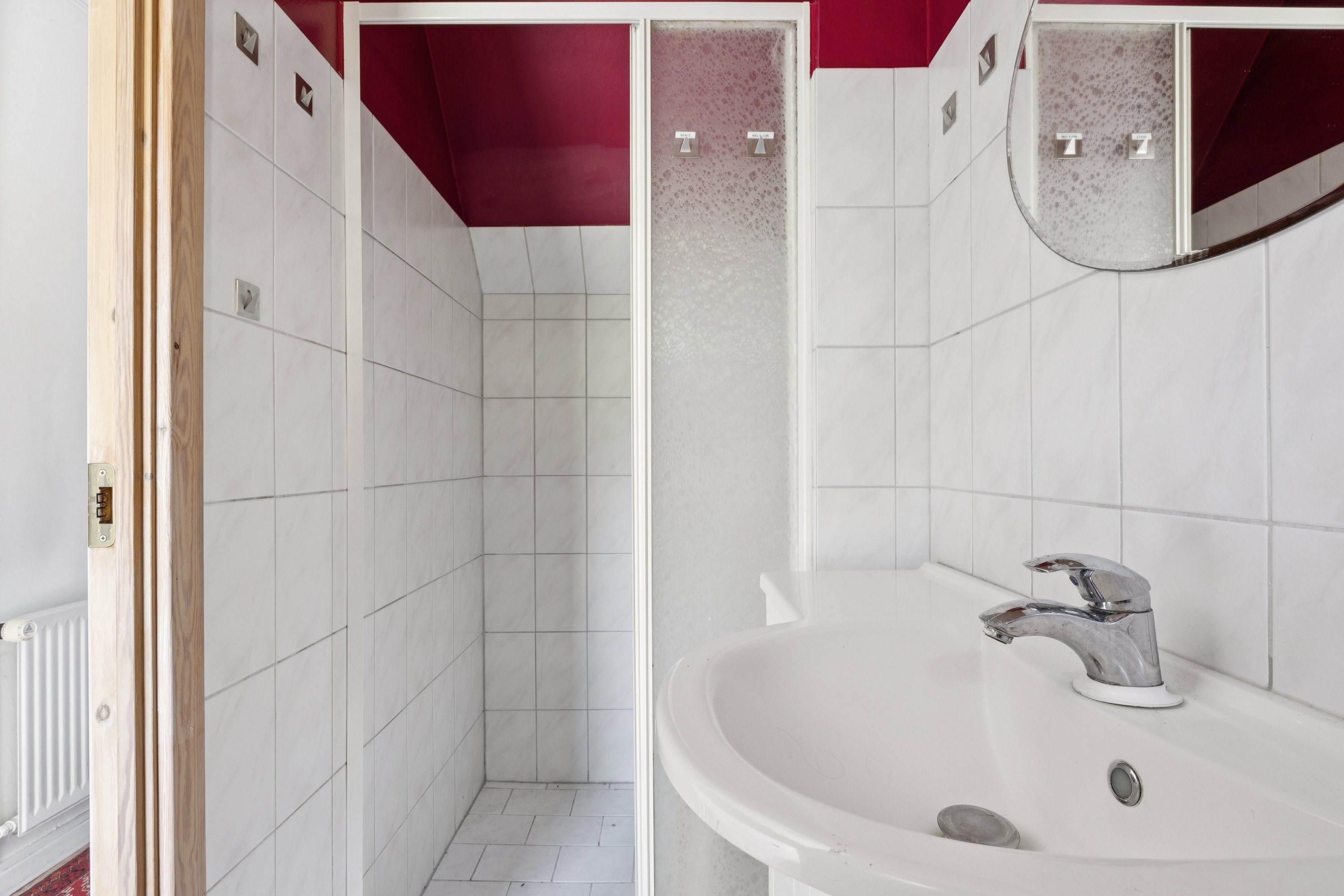 Fremhævet badeværelse billede i fuldskærmstilstand. Billede af Nørregade 14, 4660 Store Heddinge