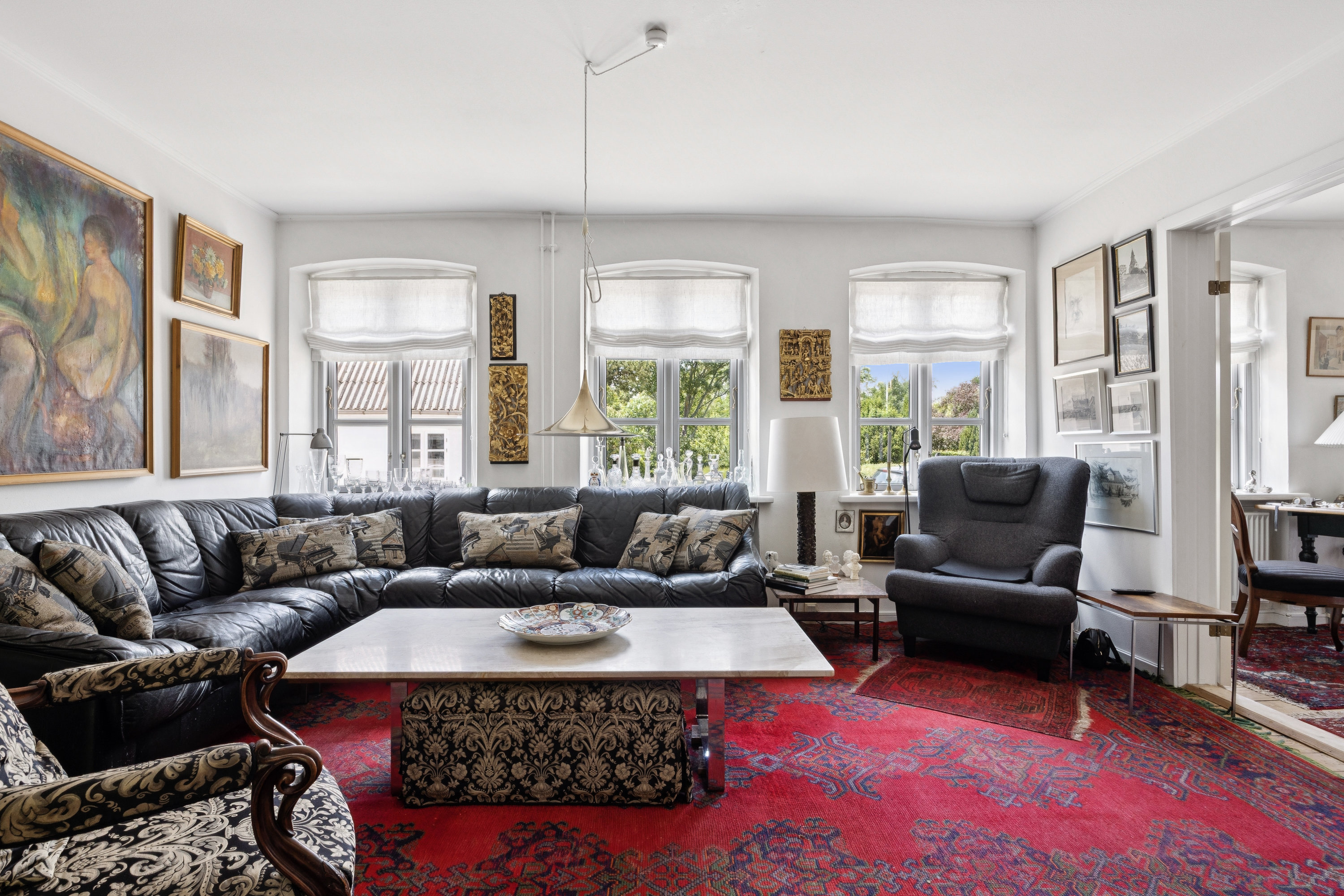 Fremhævet stue billede i fuldskærmstilstand. Billede af Nørregade 14, 4660 Store Heddinge