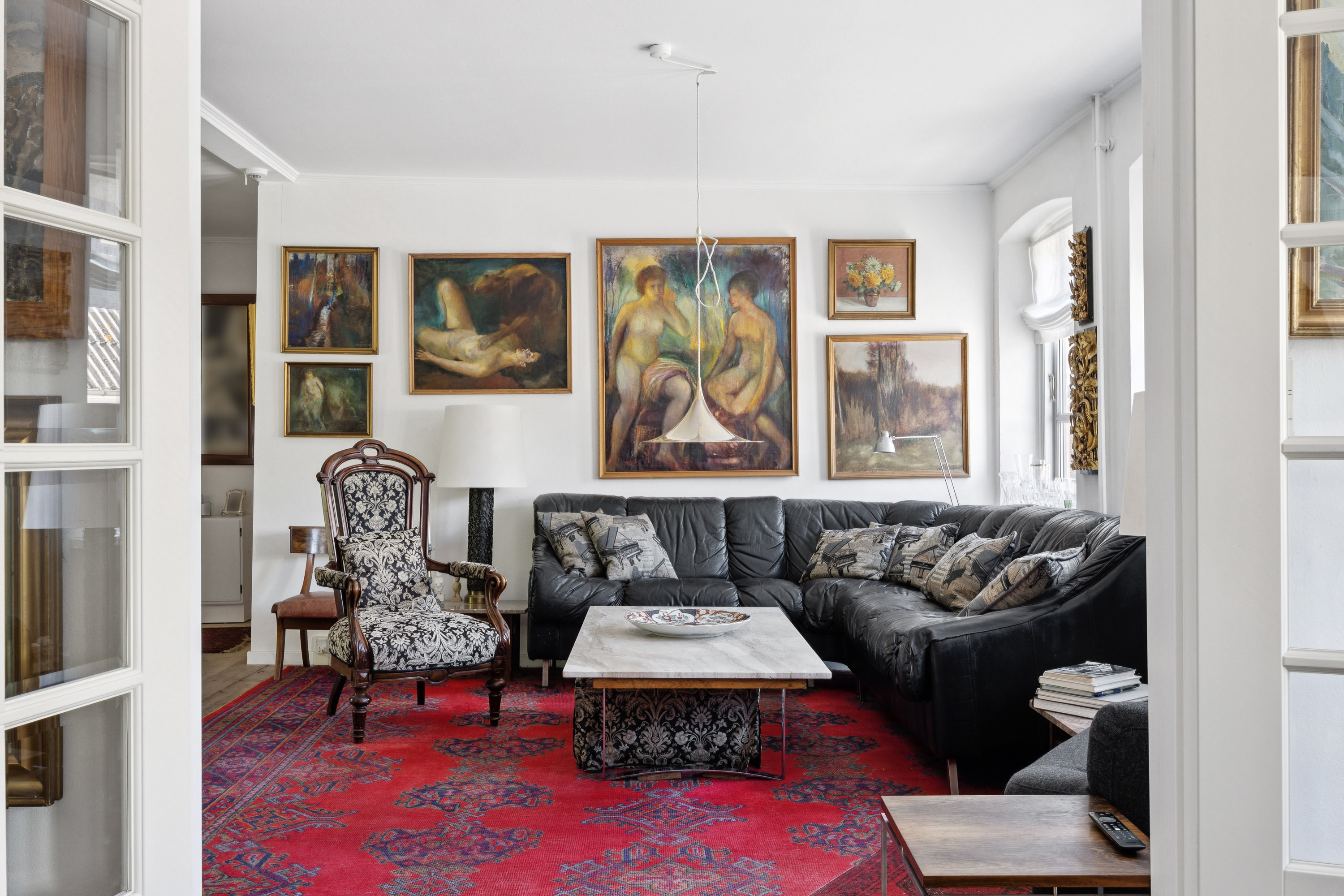 Fremhævet stue billede i fuldskærmstilstand. Billede af Nørregade 14, 4660 Store Heddinge